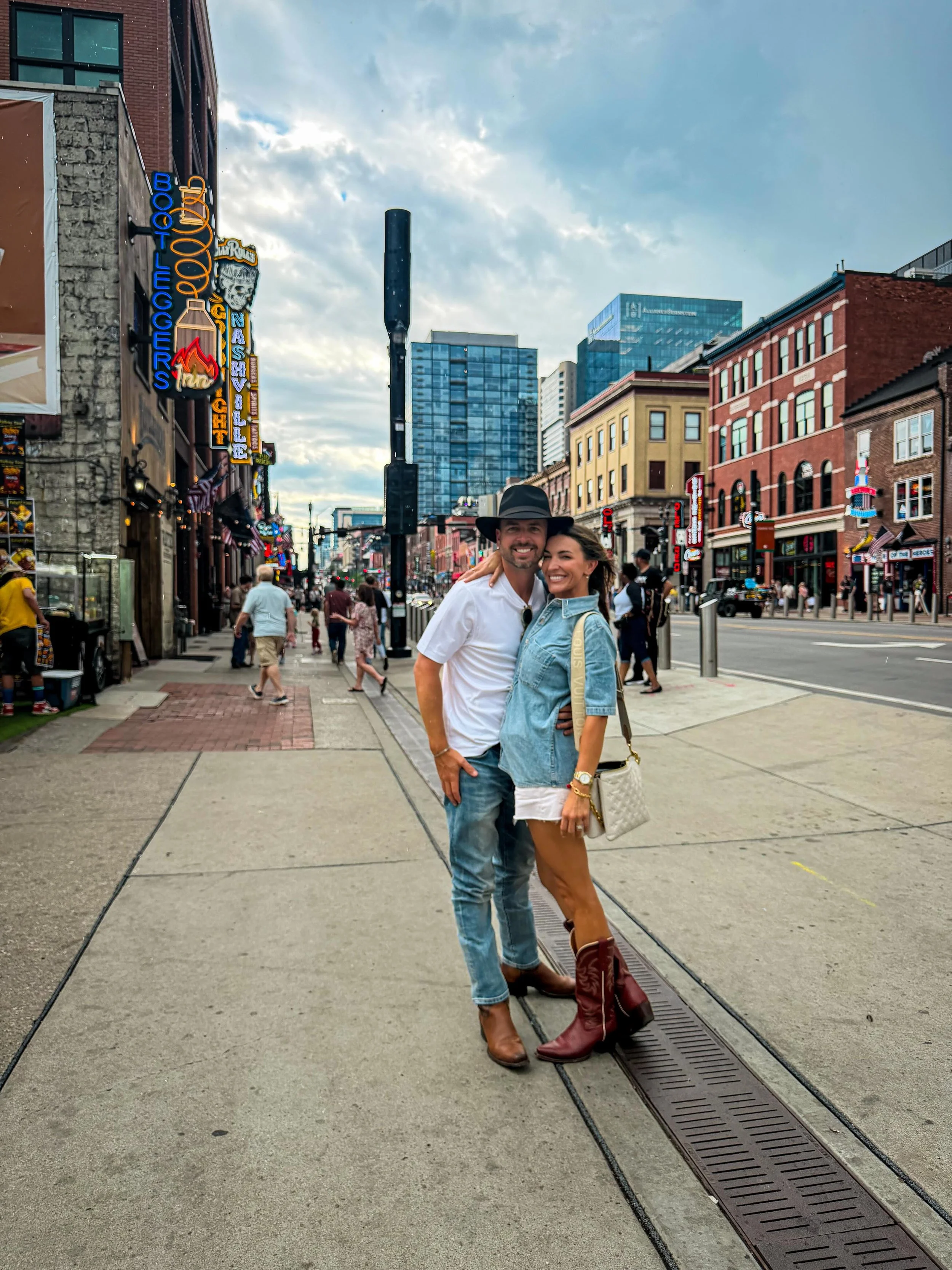 Boots were scootin&rsquo; in music city. 

So happy we got to sneak off for a little adult time in Nashville before the Summer full of family fun kicks into full gear. 

For any product links, comment SHOP below to receive a DM with the link to this 