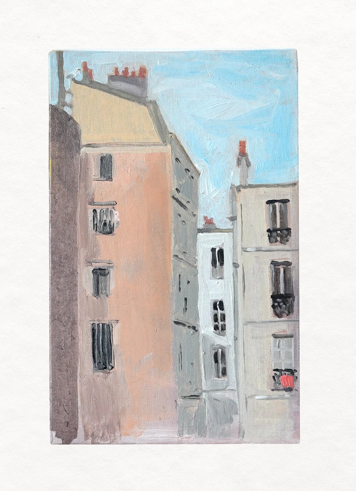Three views from my studio