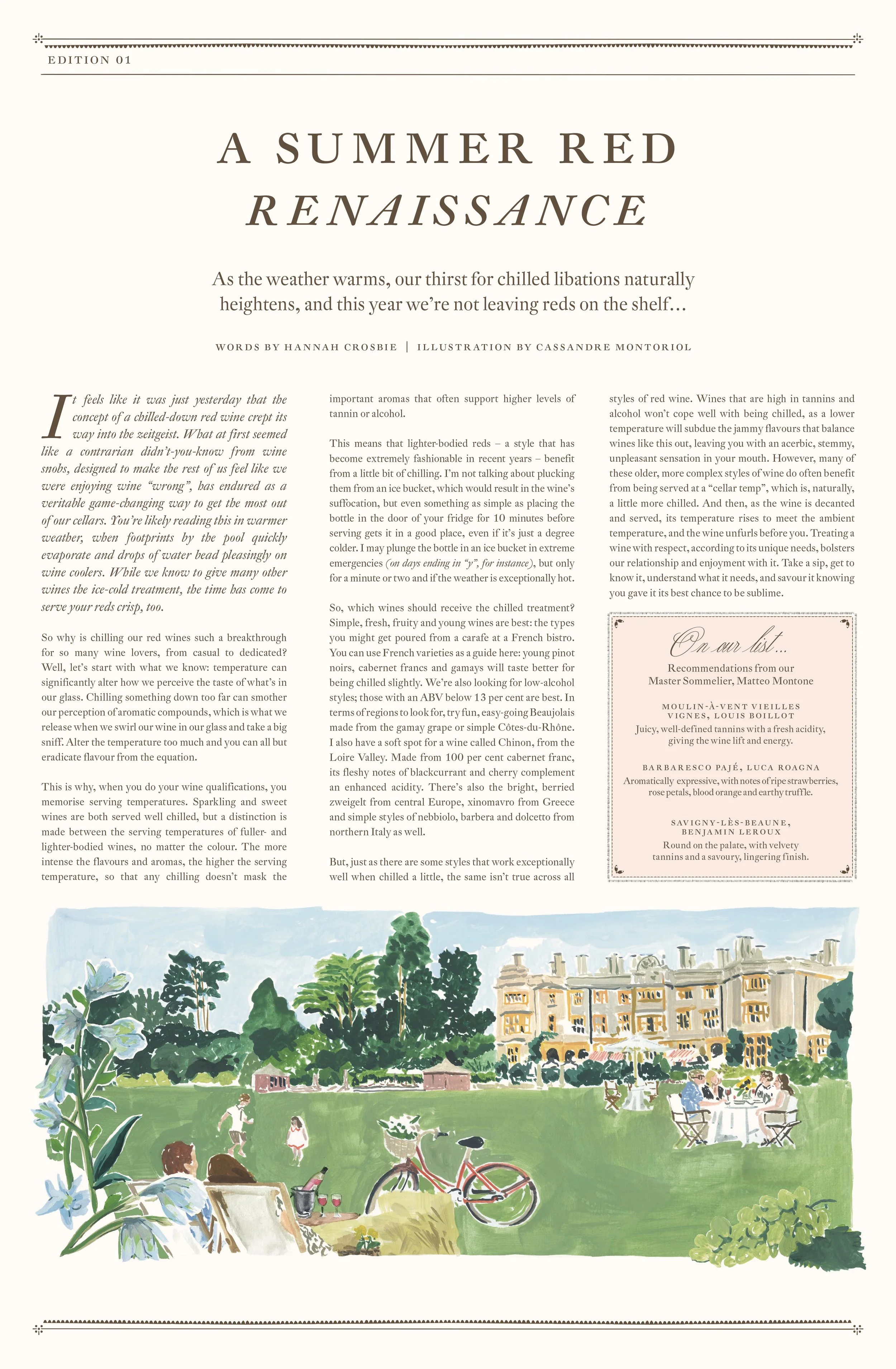 ESTELLE MANOR Magazine