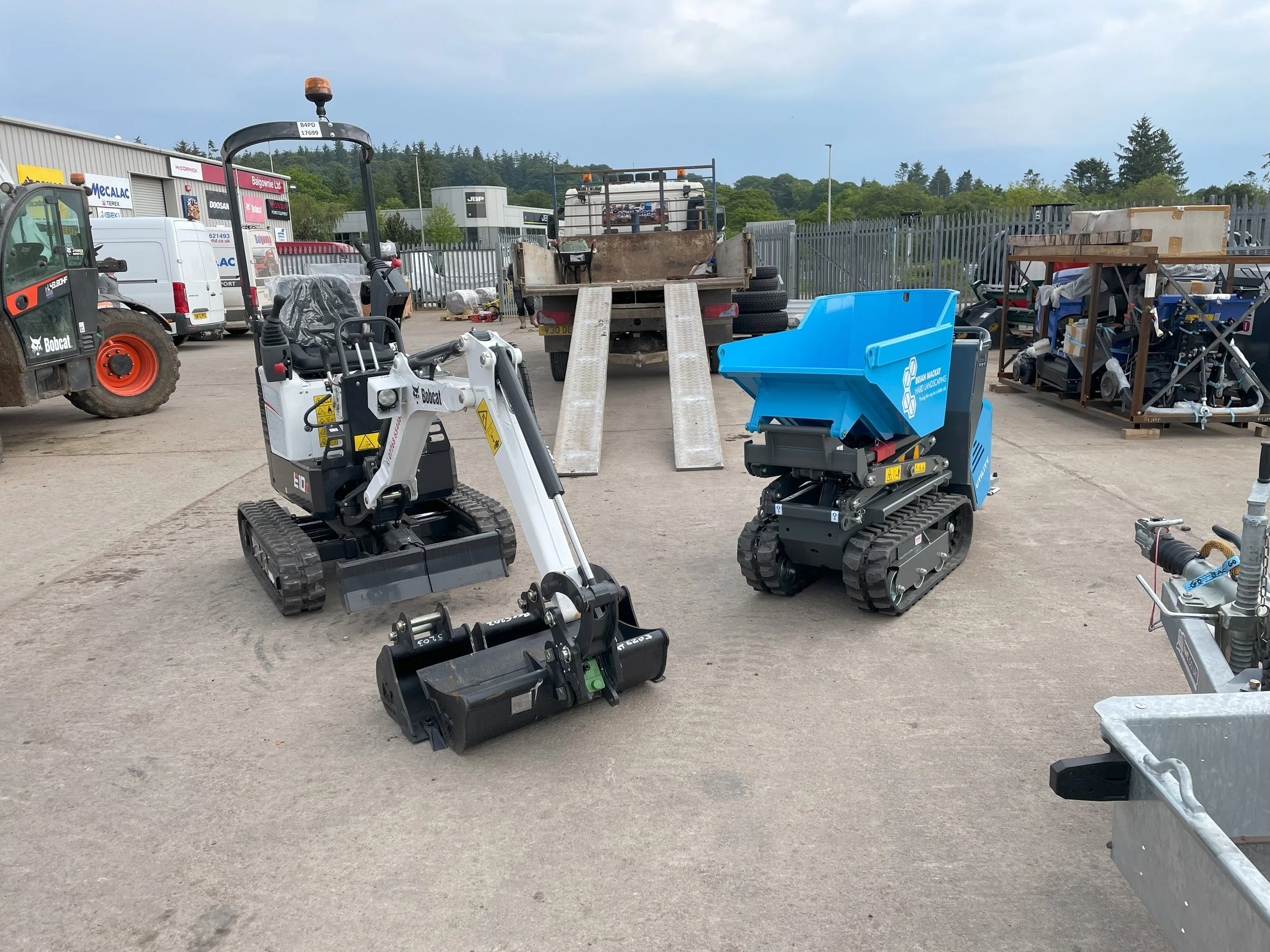 digger and driver hire