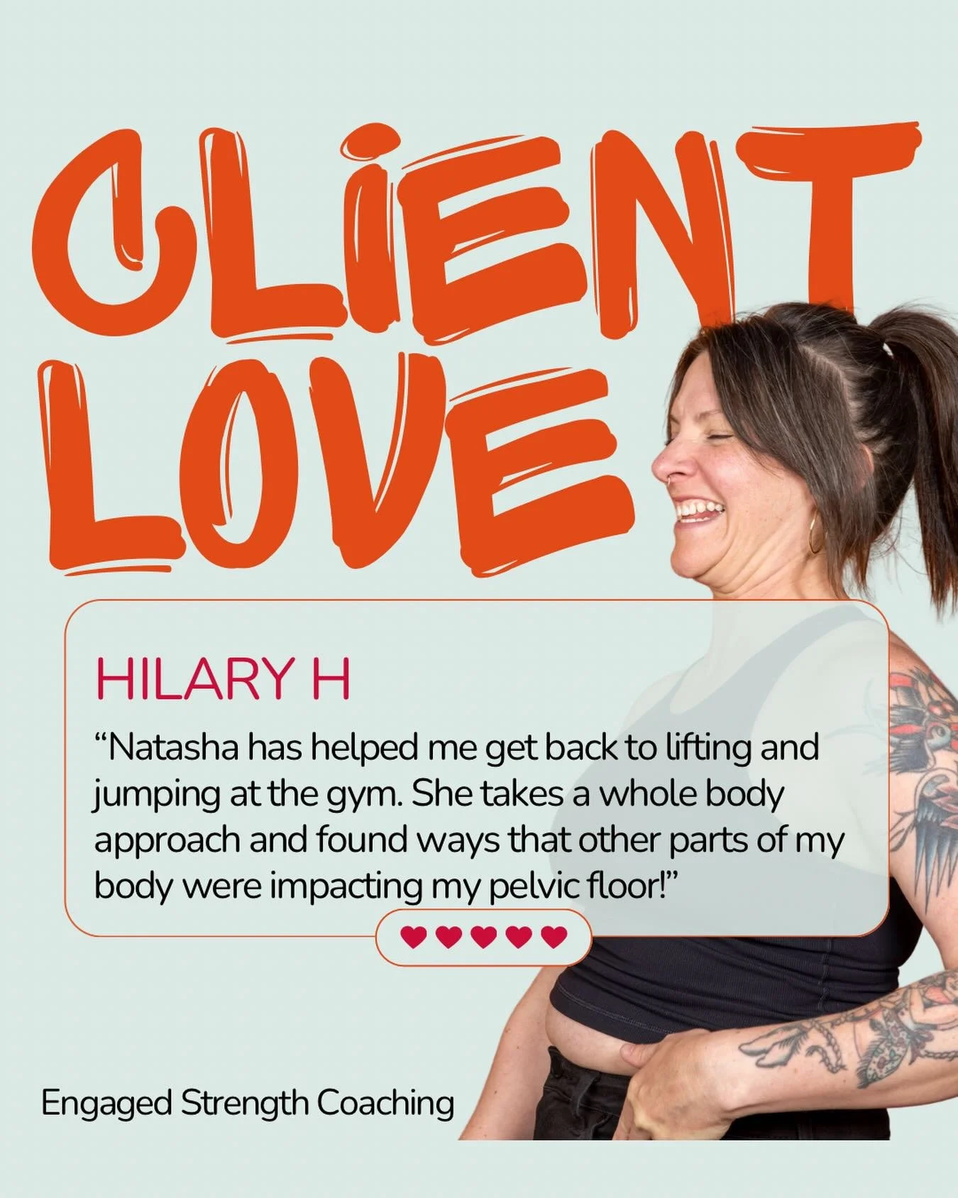 It&rsquo;s a whole-body approach or bust!! 
Love my peeps
Love what I do