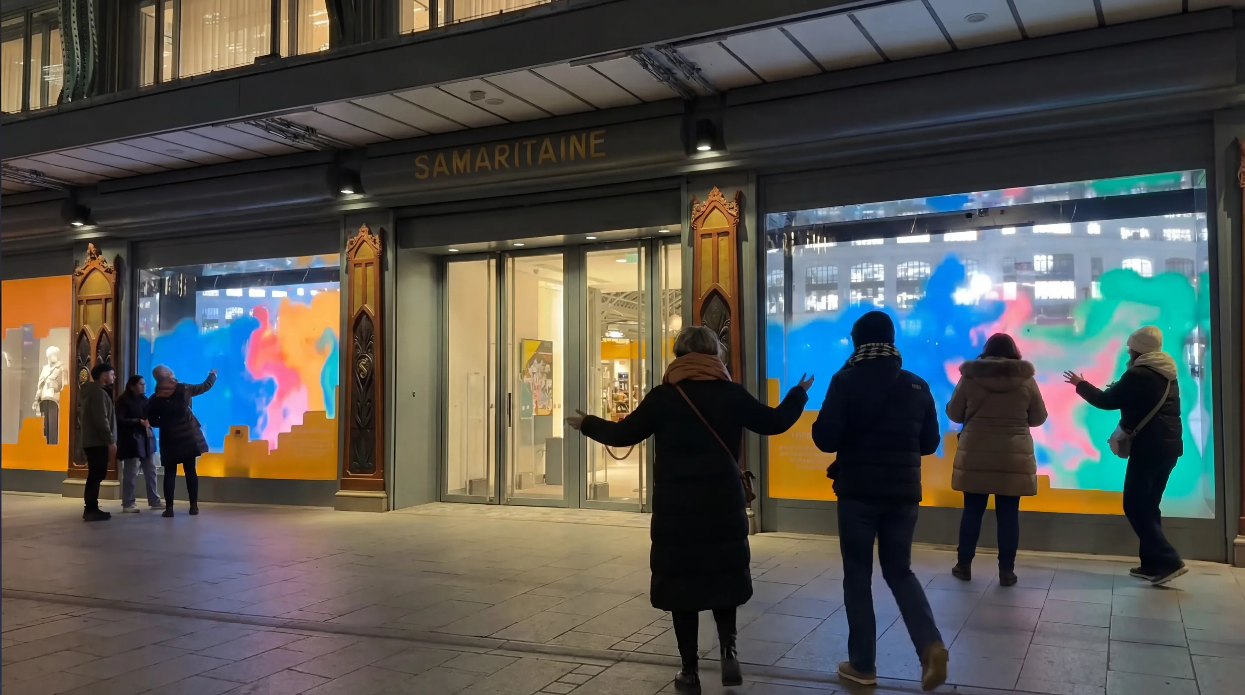 La Samaritaine colore Paris