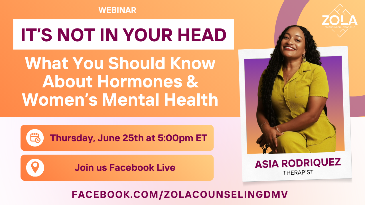 Webinar: It's Not In Your Head: What You Should Know About Hormones &amp; Women's Mental Health