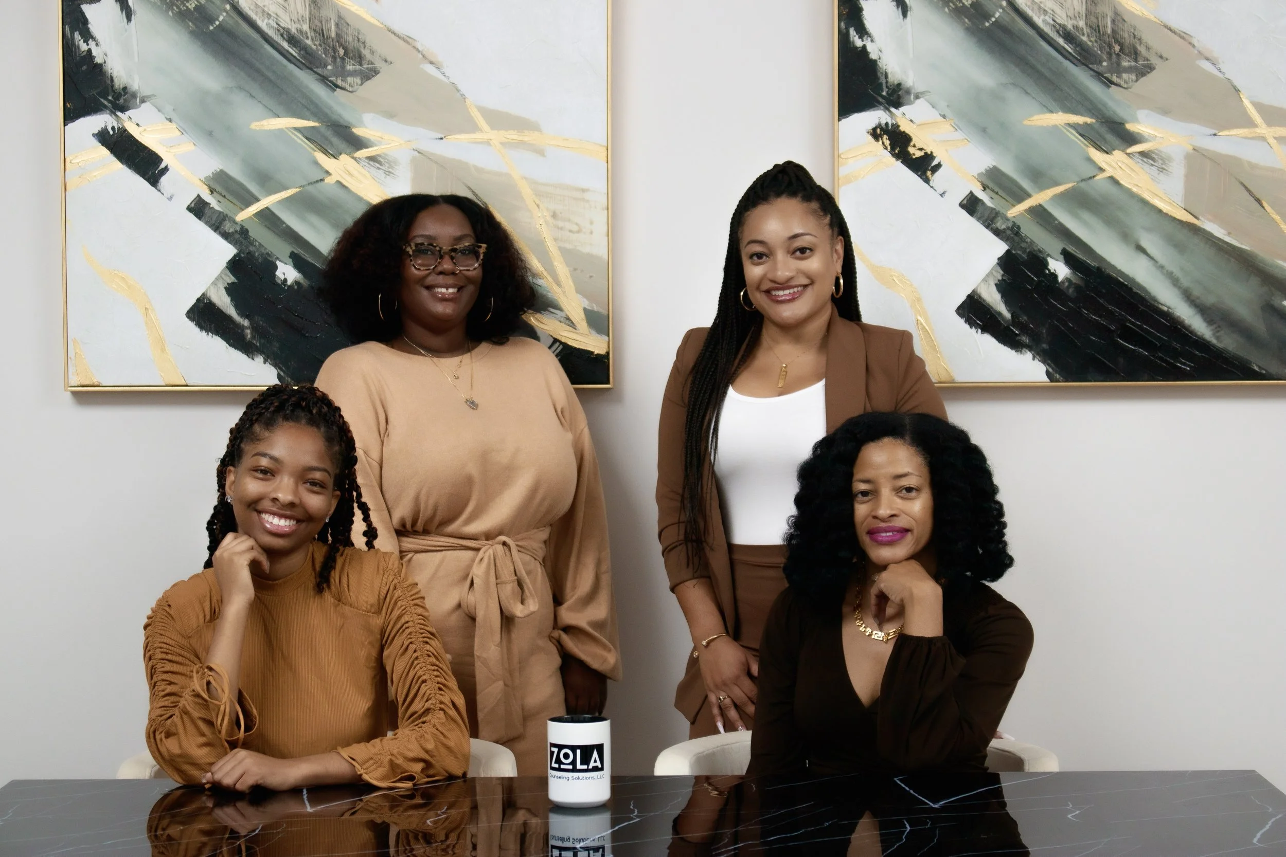 Black Therapists at Zola Counseling in Silver Spring Maryland