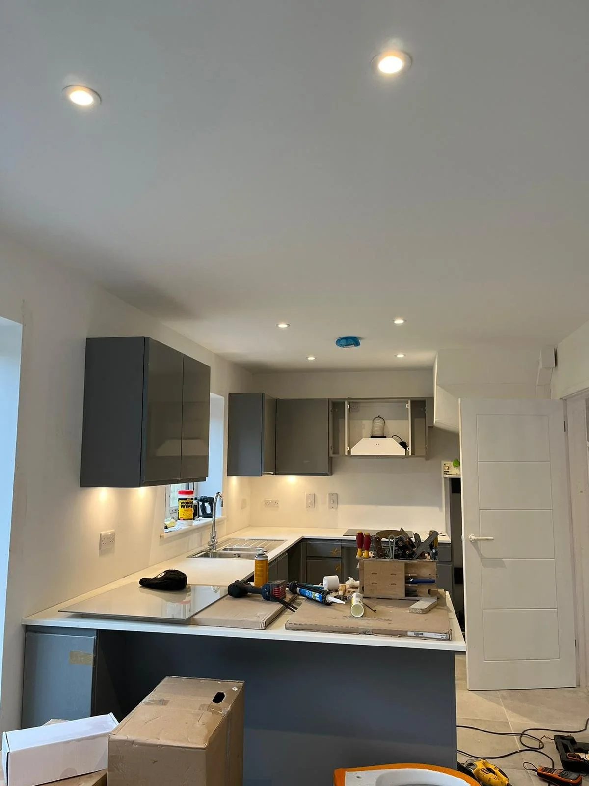 Kitchen lighting Steyning