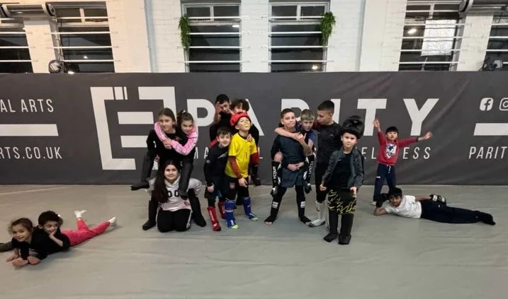 Friday kids MMA was full of energy. We worked on hiding a spinning kick behind punching combinations, then countering the spin by stepping into the body lock and looking for single and double legs. 🔥

Saturday kids BJJ was a bit quieter with half te