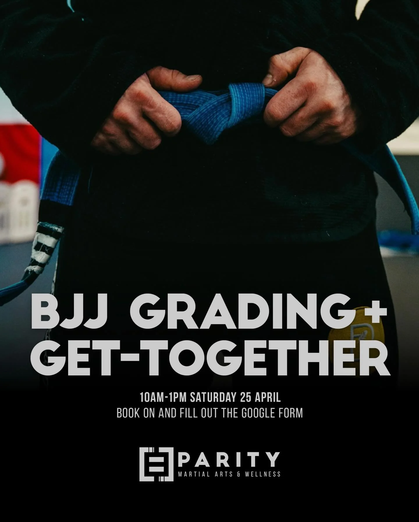 We&rsquo;re excited to welcome everyone into the academy for a BJJ Grading &amp; Get-Together!

We&rsquo;ll kick things off with some BJJ techniques and training (in the gi), followed by some rolling - gi and no-gi and some well earned promotions. Af