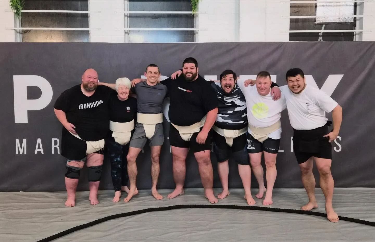 More comp prep in last night&rsquo;s sumo. Everyone pushing hard.

#southampton #southamptonuk #sumowrestling #soton #southamptonmartialarts
