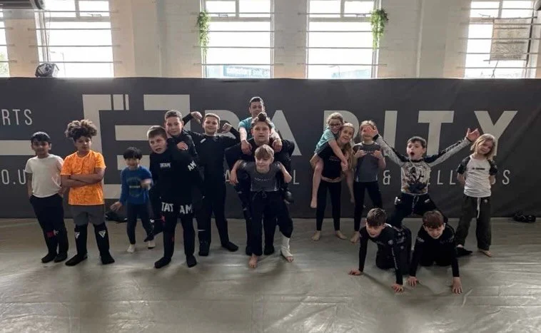 Friday&rsquo;s kids MMA class focused on hitting takedowns mid combination and not settling when taken down, finishing with some live wrestling. Good effort all round.

This morning&rsquo;s kids BJJ worked on some nasty chokes from side control, with