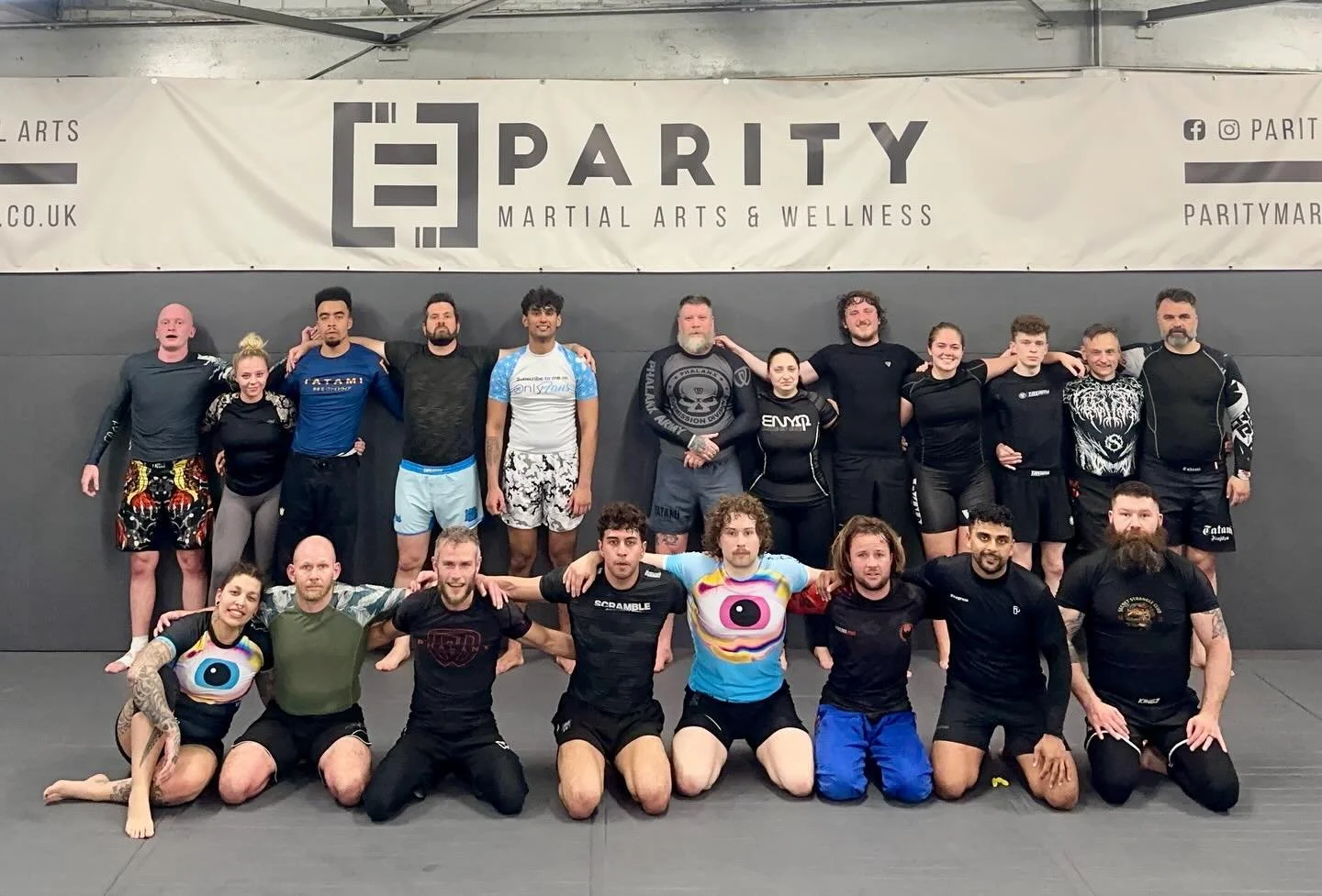 Monday night no gi with plenty going on across all classes.

Mount attacks and escapes throughout the 5.30pm women&rsquo;s class, 6.30pm beginners class and 7.30pm mixed ability class, with everyone getting stuck in.

Good times.

#SouthamptonBJJ #No