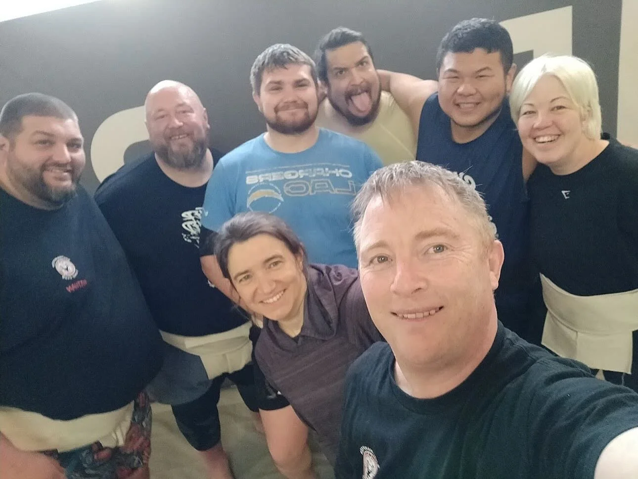 Another big night of Sumo. Big pushes, big effort, big smiles.

One of the best things about amateur Sumo is that it really is for everyone. All shapes, all sizes, all levels. If you can show up and put the work in, there is a place for you.

Come an