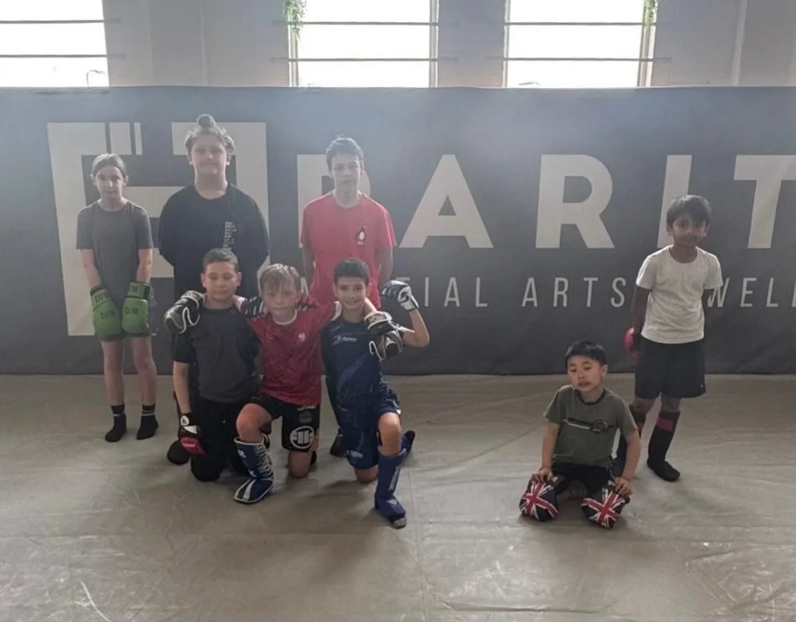 A quieter kids striking session yesterday, so we made the most of it. Everyone had a bag to work on while one person was in with the coach on pads, rotating round and changing drills as we went.

Lots of hard work and a very warm room by the end of i