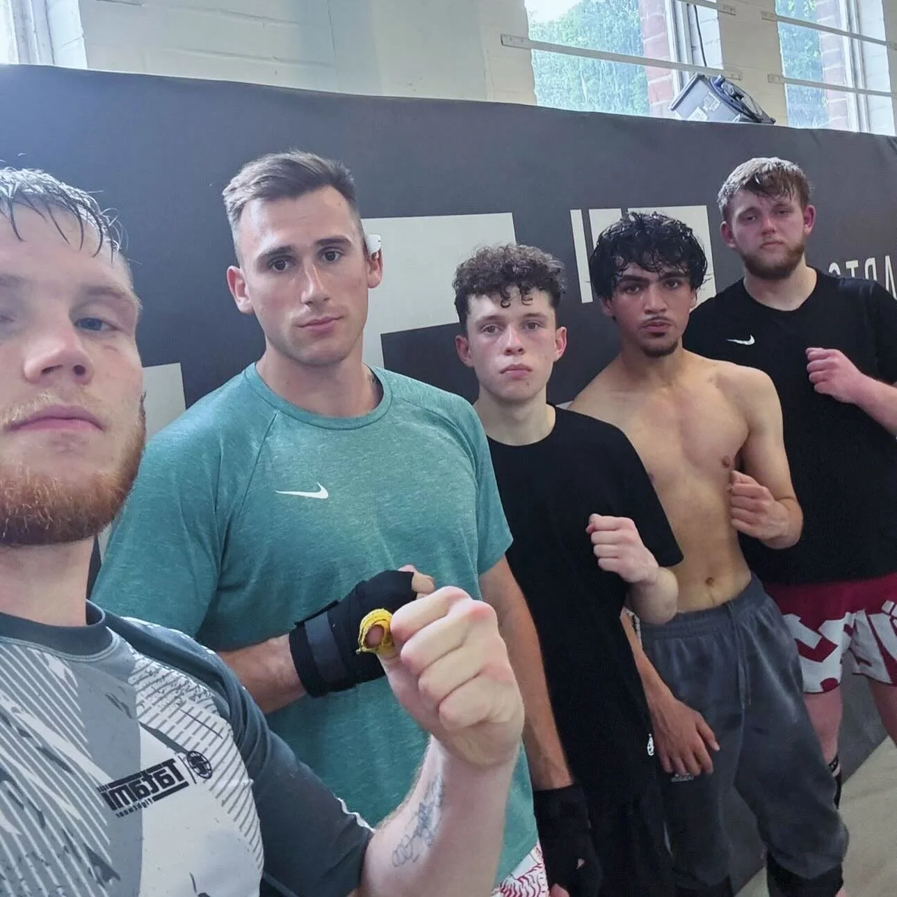 Good MMA session yesterday working on getting up, keeping your partner down, and the last resort of turtling. We looked at building a strong turtle position and ways to escape it, all through live drilling, so there was plenty of sweat by the end.

T