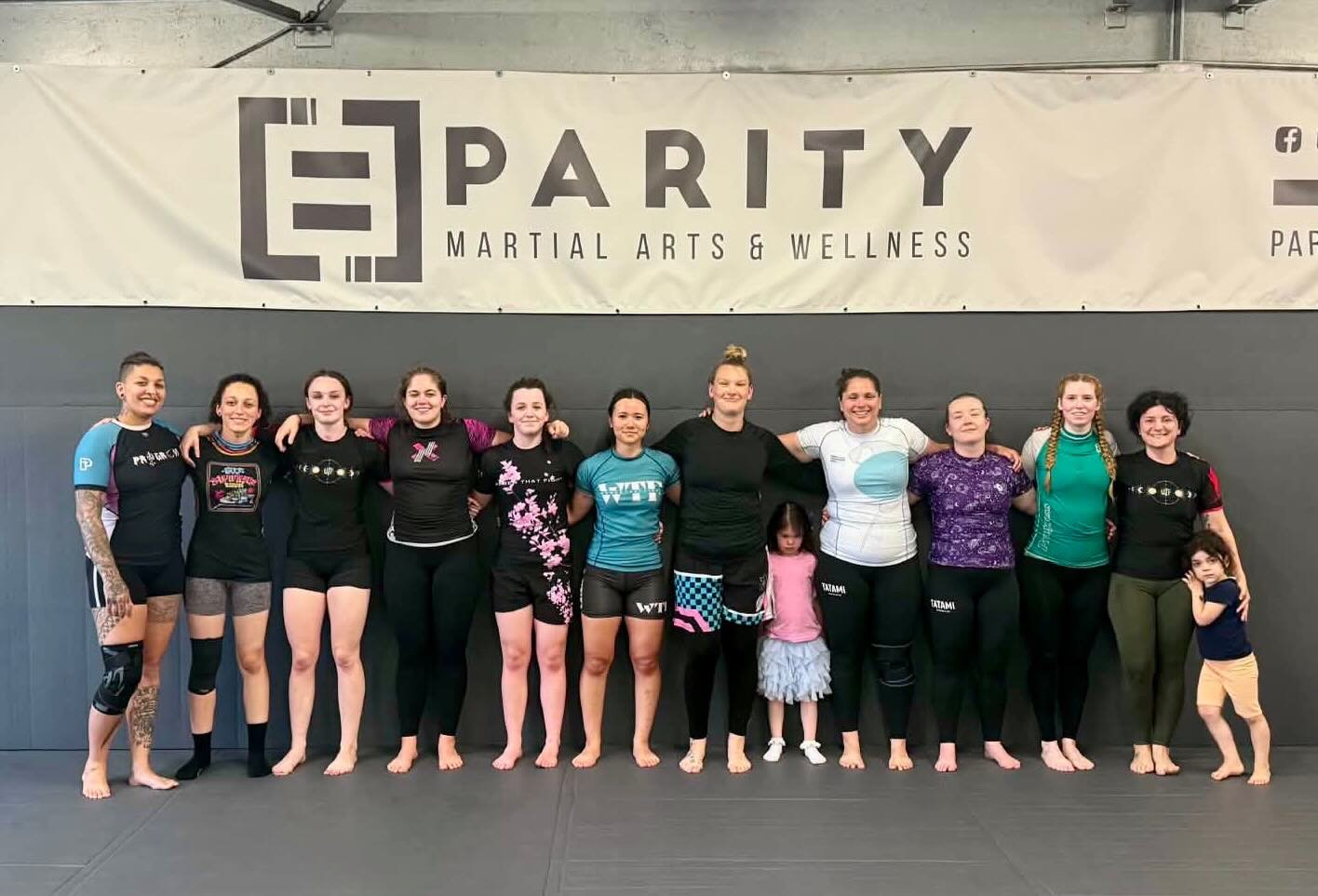 Great turnout for tonight&rsquo;s Women&rsquo;s BJJ class.

The focus was guard retention, followed by plenty of positional sparring to put it into practice. Good times. 

If you&rsquo;ve been thinking about giving BJJ a try, our Women&rsquo;s BJJ cl