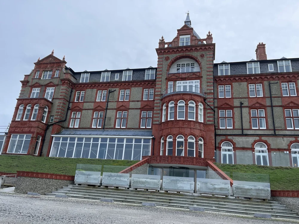View of hotel at the back overlooking the sea.jpeg