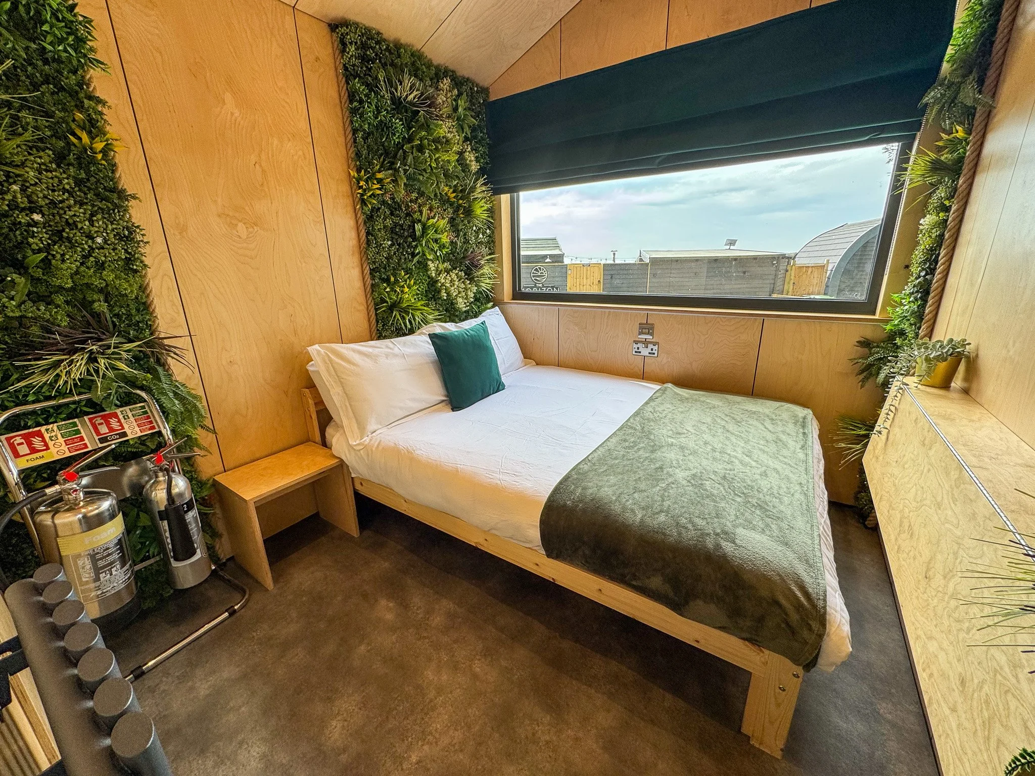 Double Bed next to kitchenette.jpg