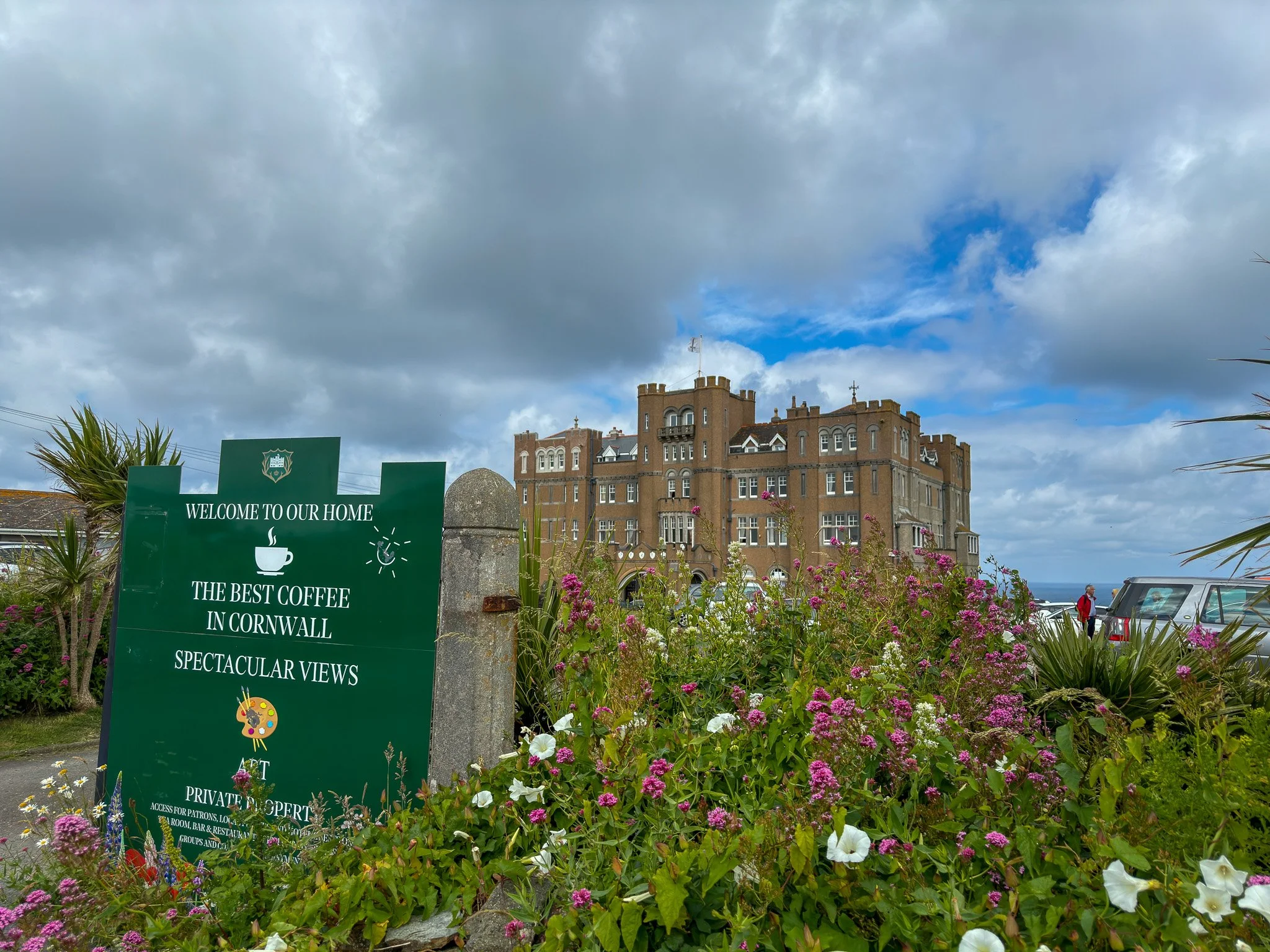 East Tower Junior Suite at Camelot Castle Hotel Tintagel