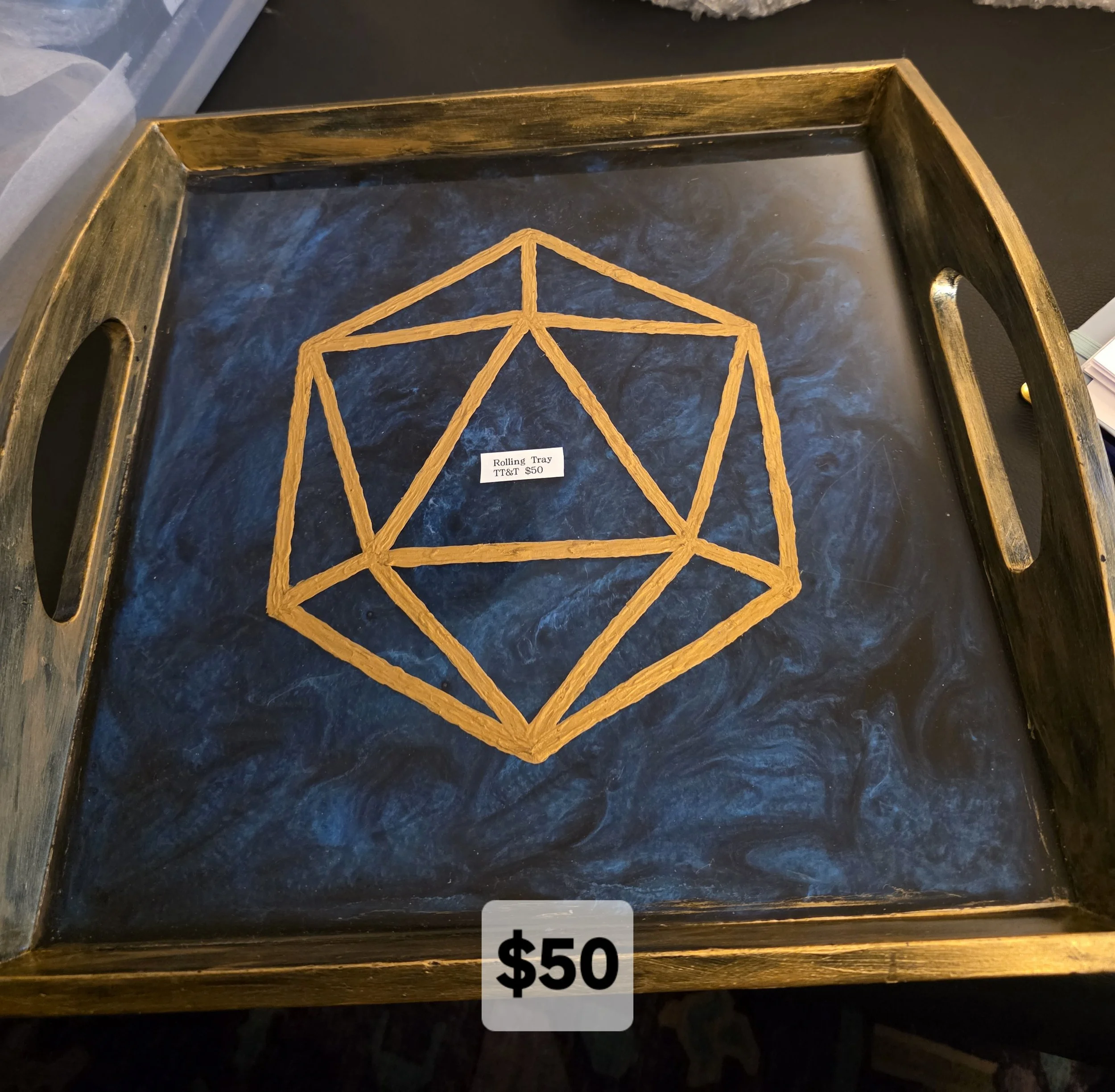 Epic DnD Rolling Tray