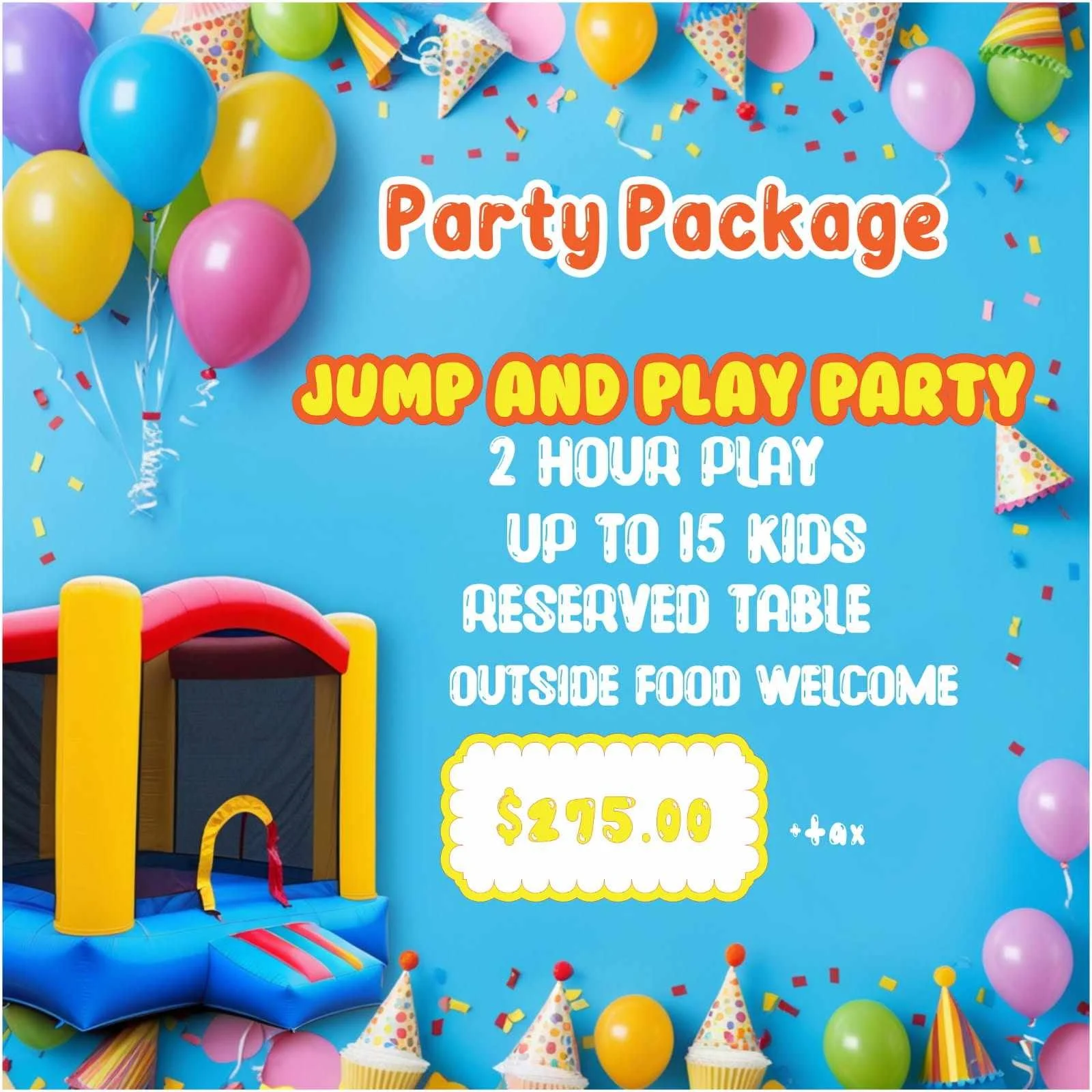 Party Rental Packages — Level Up Bounce