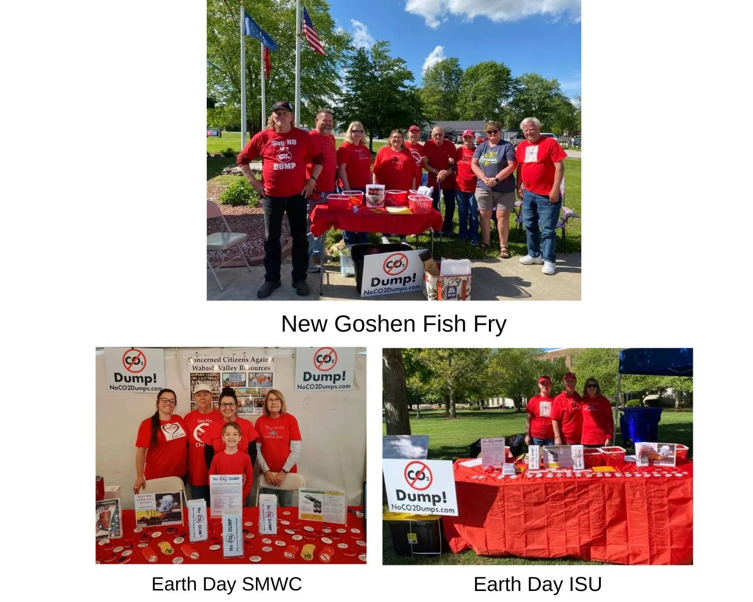 EVENTS UPCOMING: Earth Day At ISU (April 22), New Goshen Fish Fry (May 9) 