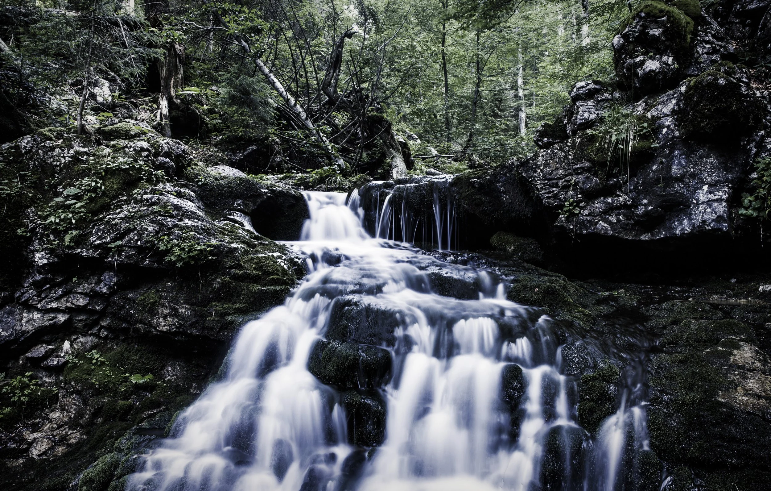Alpine Waterfall, Austria