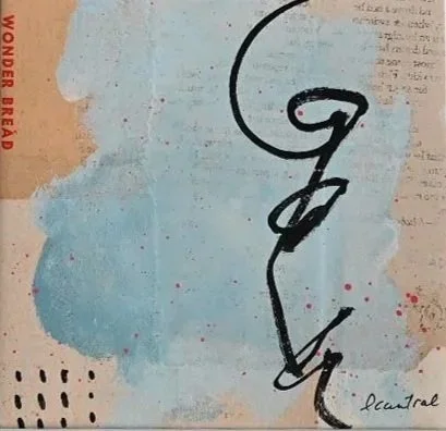 Easy peasy | 6x6 | acrylic, ink, vintage papers