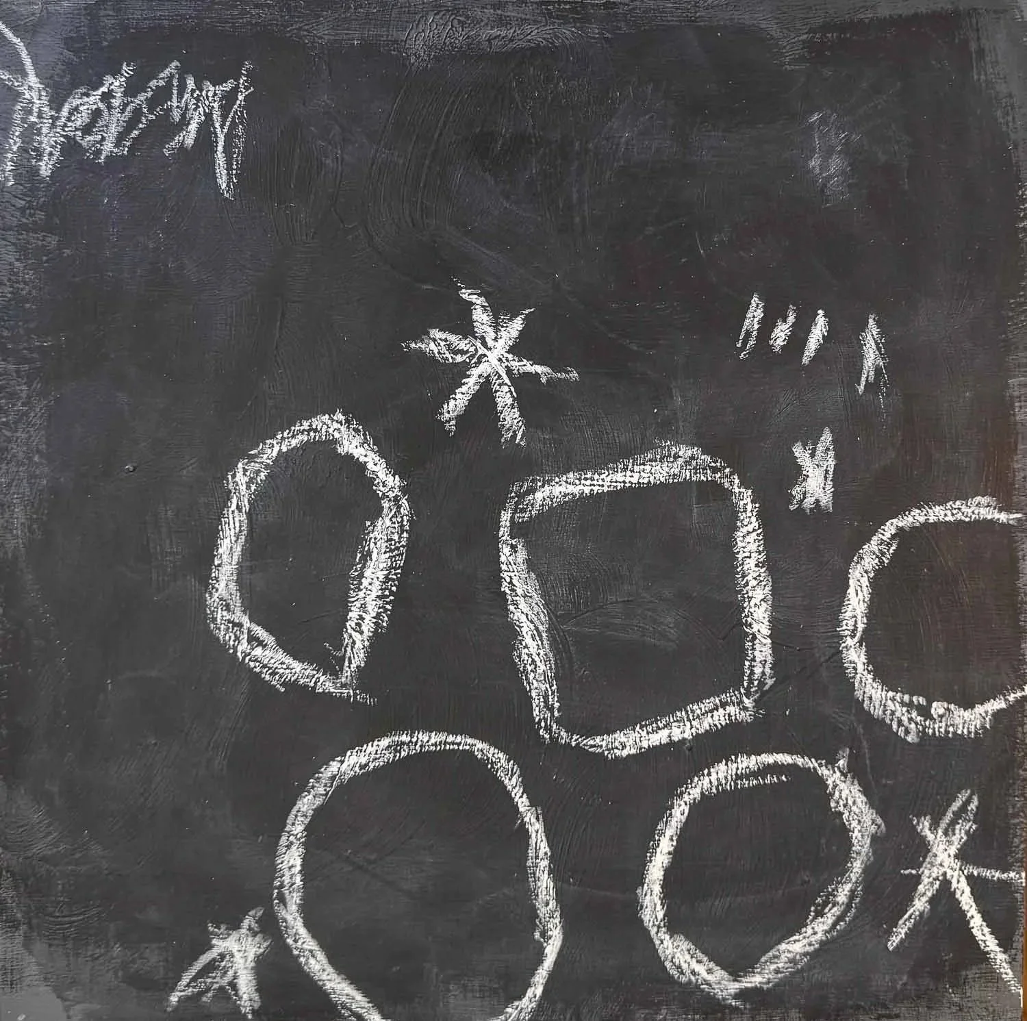 Folderol | 12x12 | mixed media on wooden panel