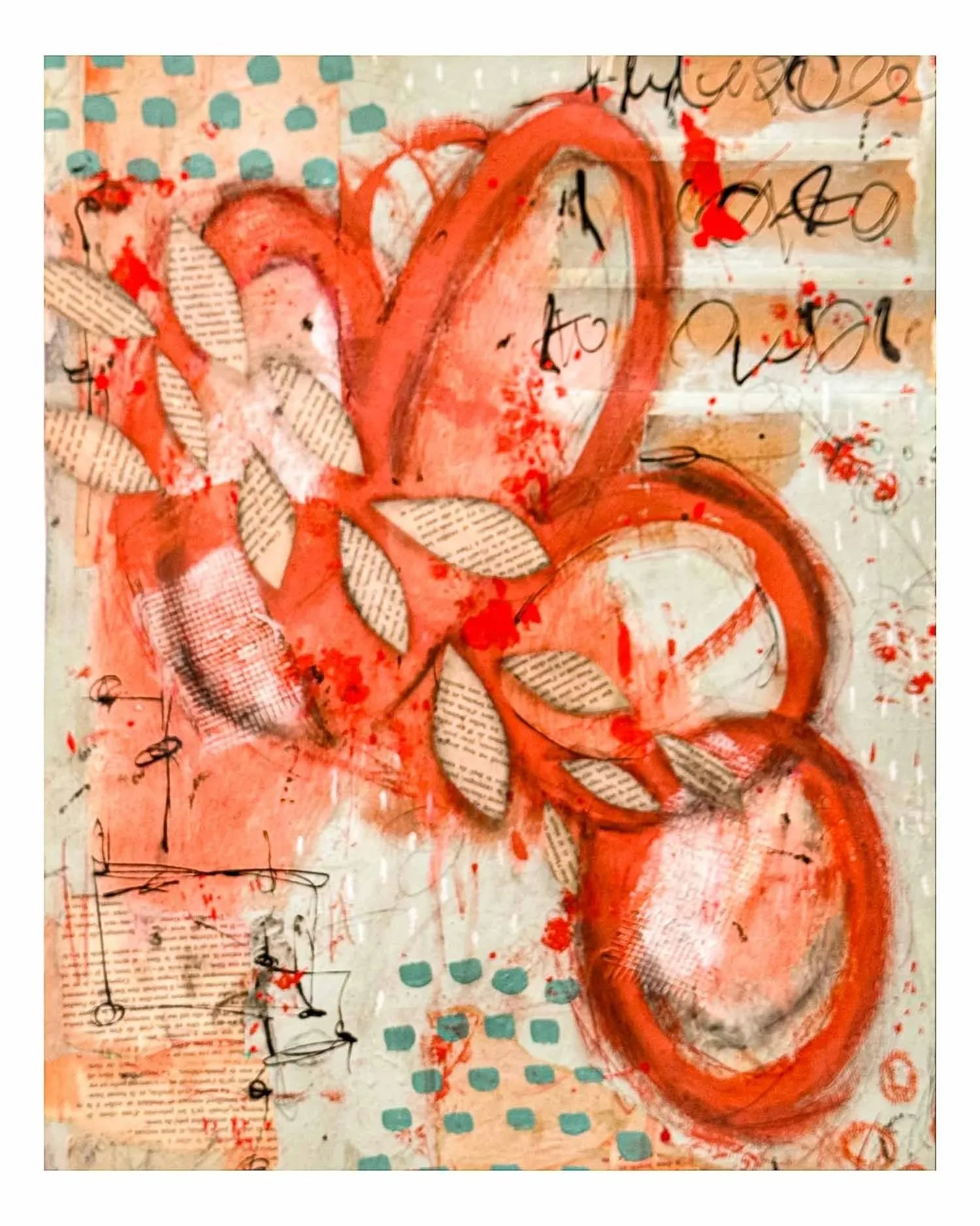 State fair | 16x20 | mixed media + collage on paper