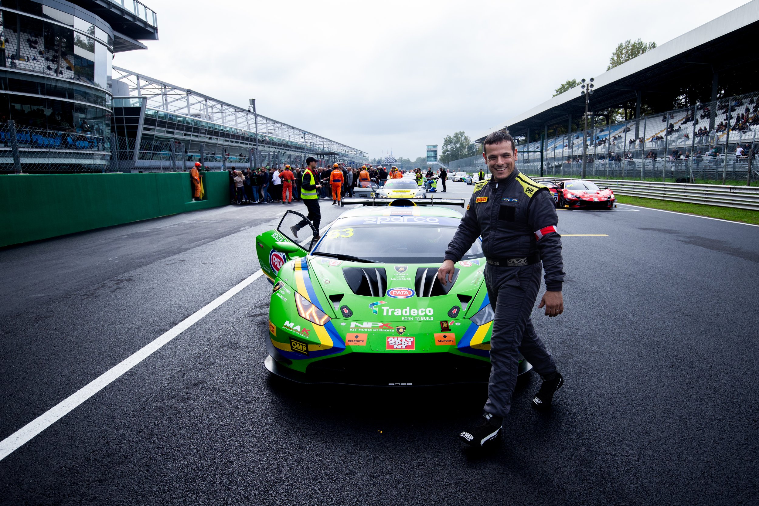MONZA, ITALY, #63, VSR / Lamborghini Huracan GT3 Evo 2 / Baptiste Moulin - Stephane Tribaudini - Jacopo Guidett