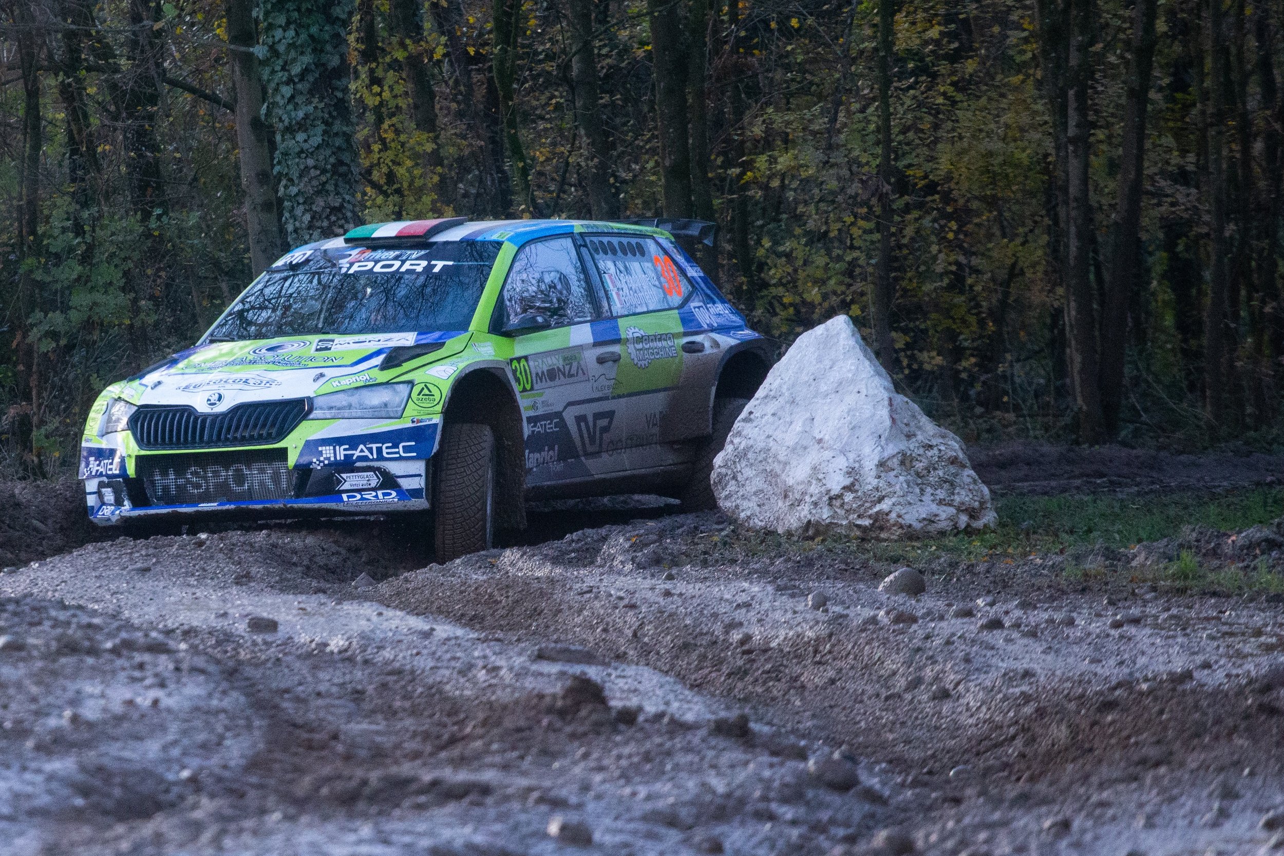 MONZA, ITALY #30 Scuderia Abs Sport Ssd Arl, Skoda Fabia R5 / Paccagnella Marco / Mometti Roberto