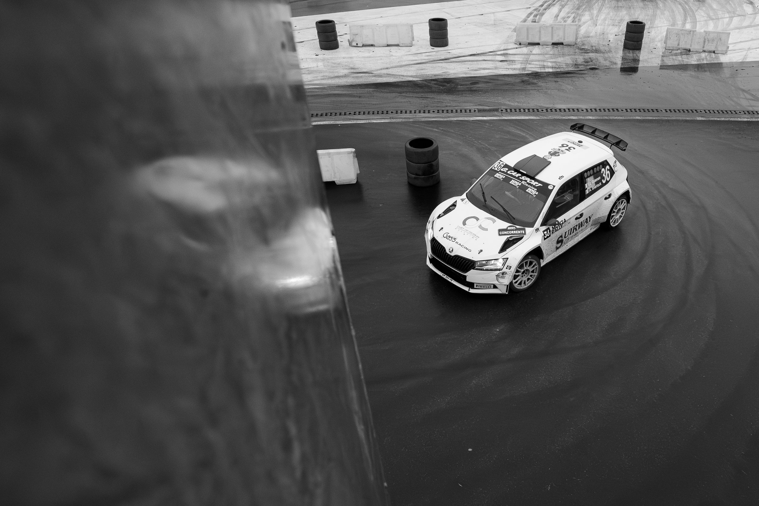 MONZA, ITALY, #36, GASS RACING SRL / Skoda Fabia EVO / Coleman Casey Jay - Sherlock Ayrton