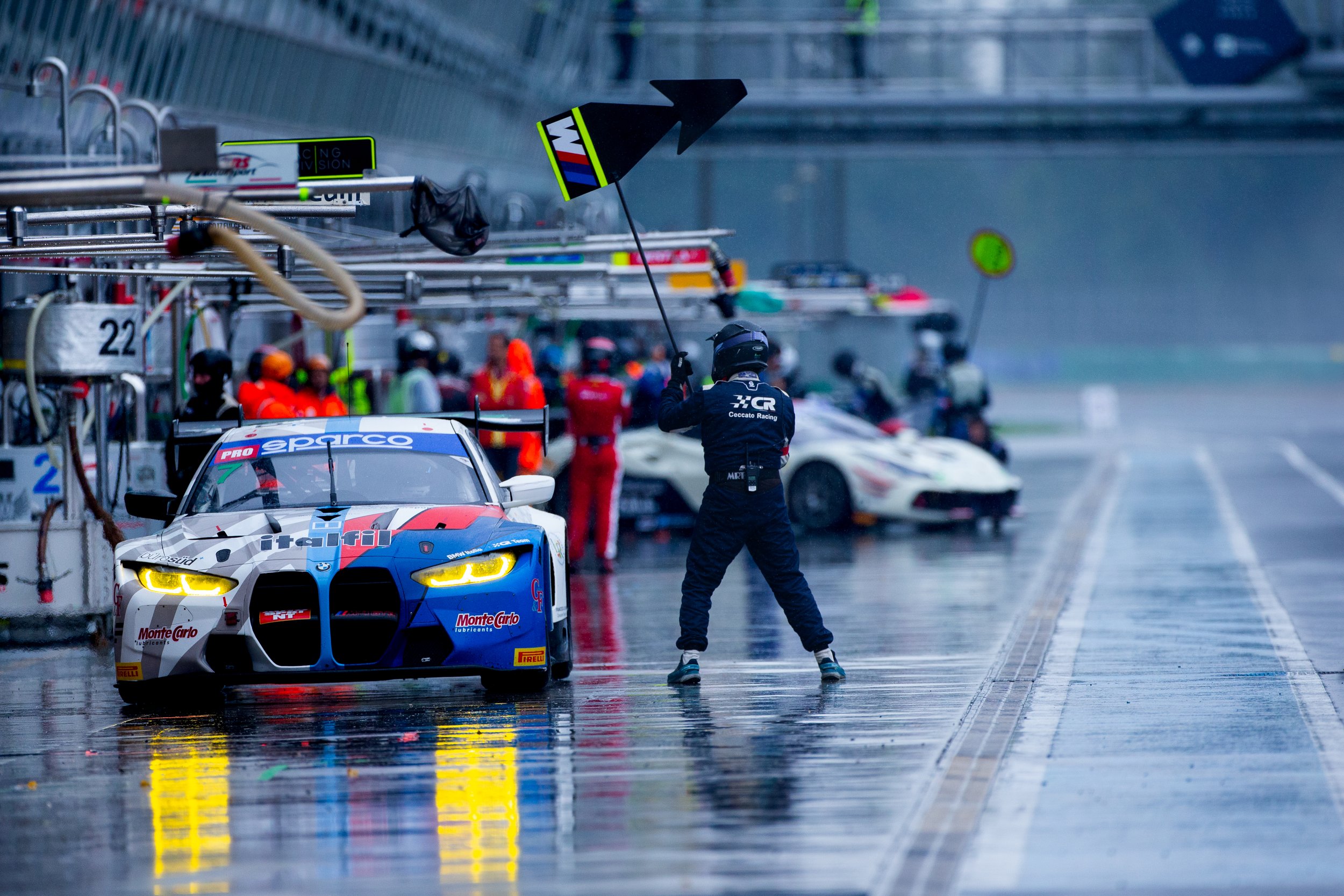 MONZA, ITALY, #7, BMW Ceccato Racing / BMW G82 M4 GT3 / Comandini Stefano - Guerra Francesco - Denes Philippe