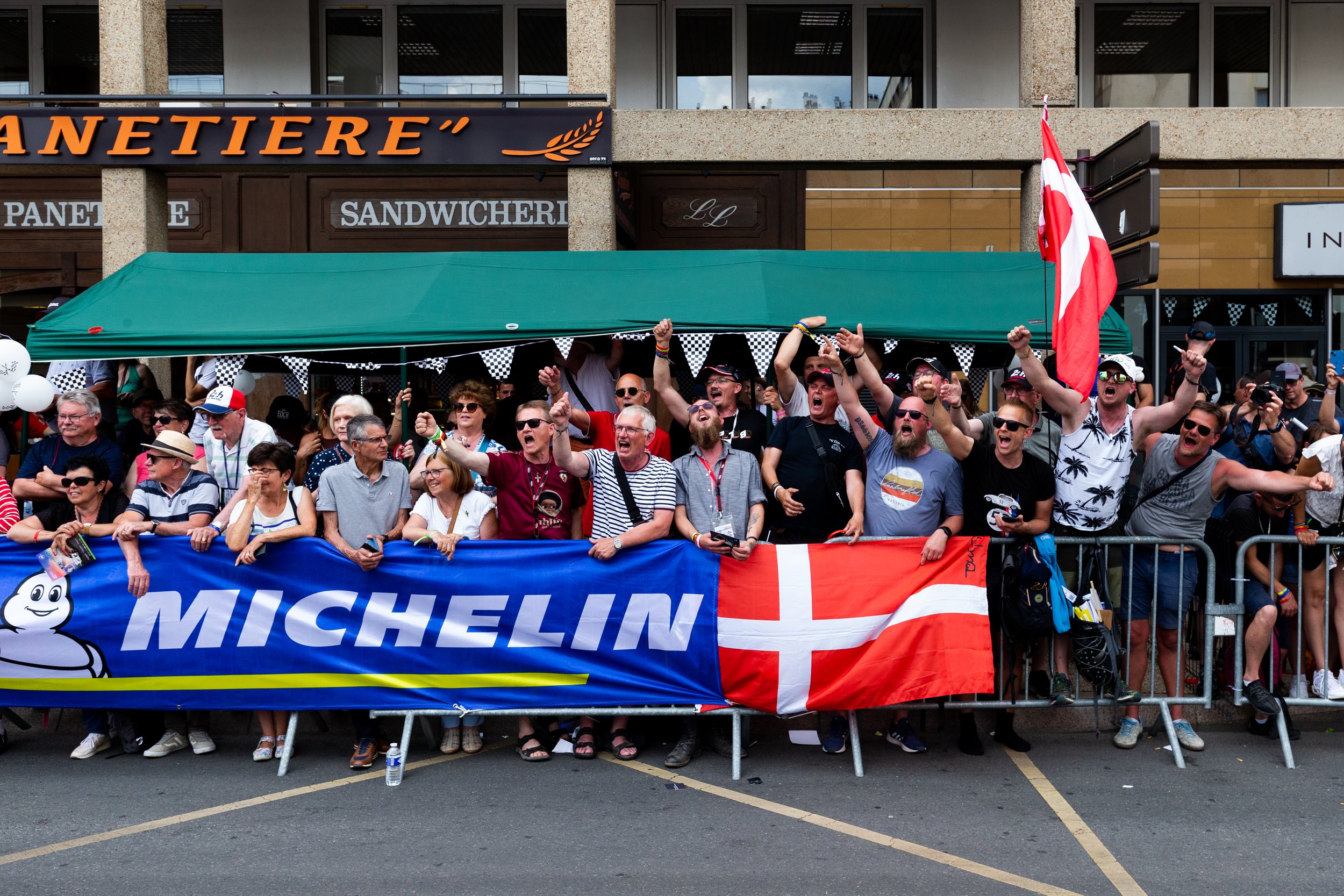 LE MANS, FRANCE - Tifosi / Driver Parade / Le Mans city centre