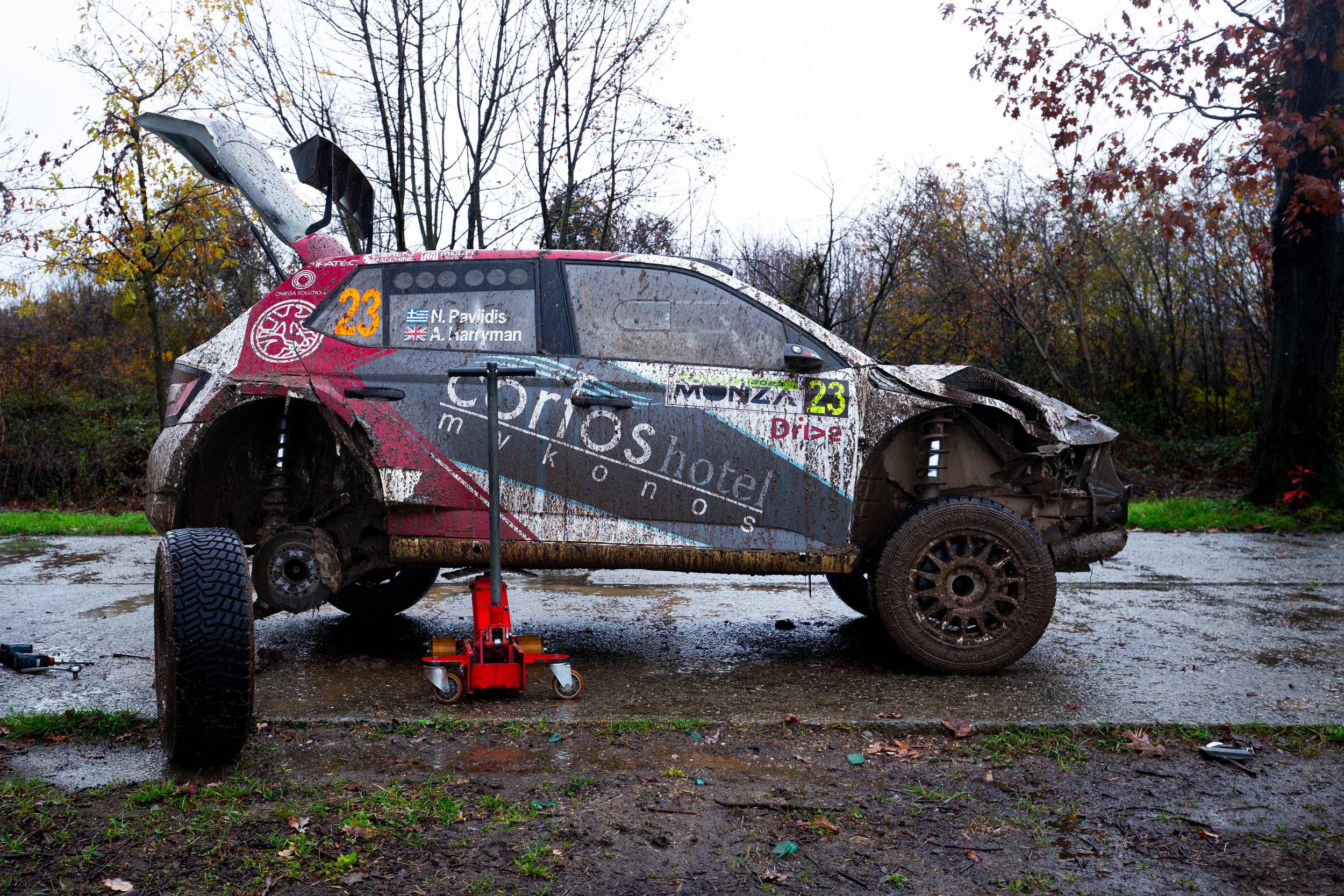 MONZA, ITALY #23 Scuderia Abs Sport, Skoda Fabia R5 / Pavlidis Nikolaos / Harryman Alan