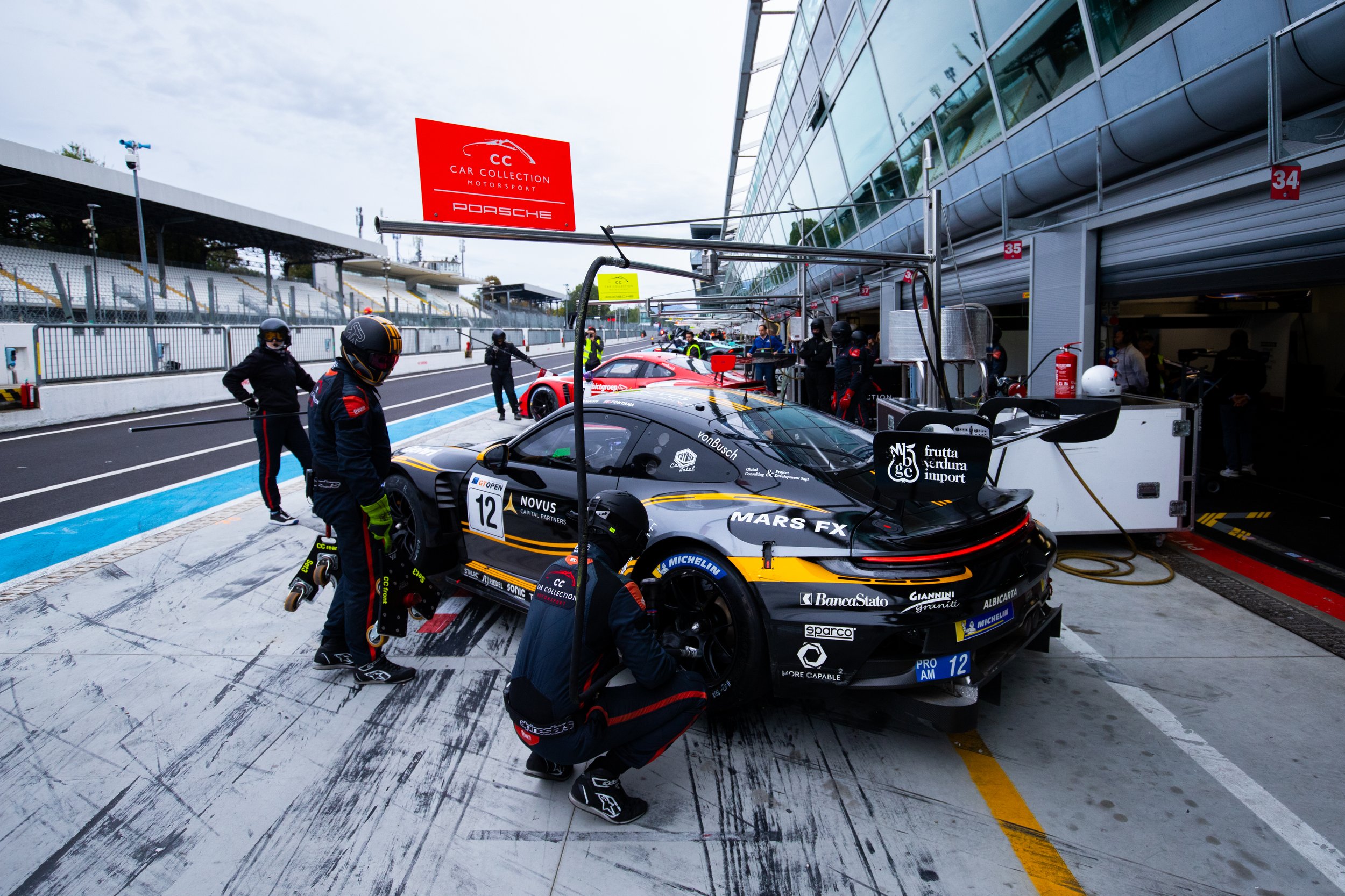MONZA, ITALY, #12, Car Collection Motorsport / Porsche 911 GT3 R (992) / “Hash” - Alex Fontana
