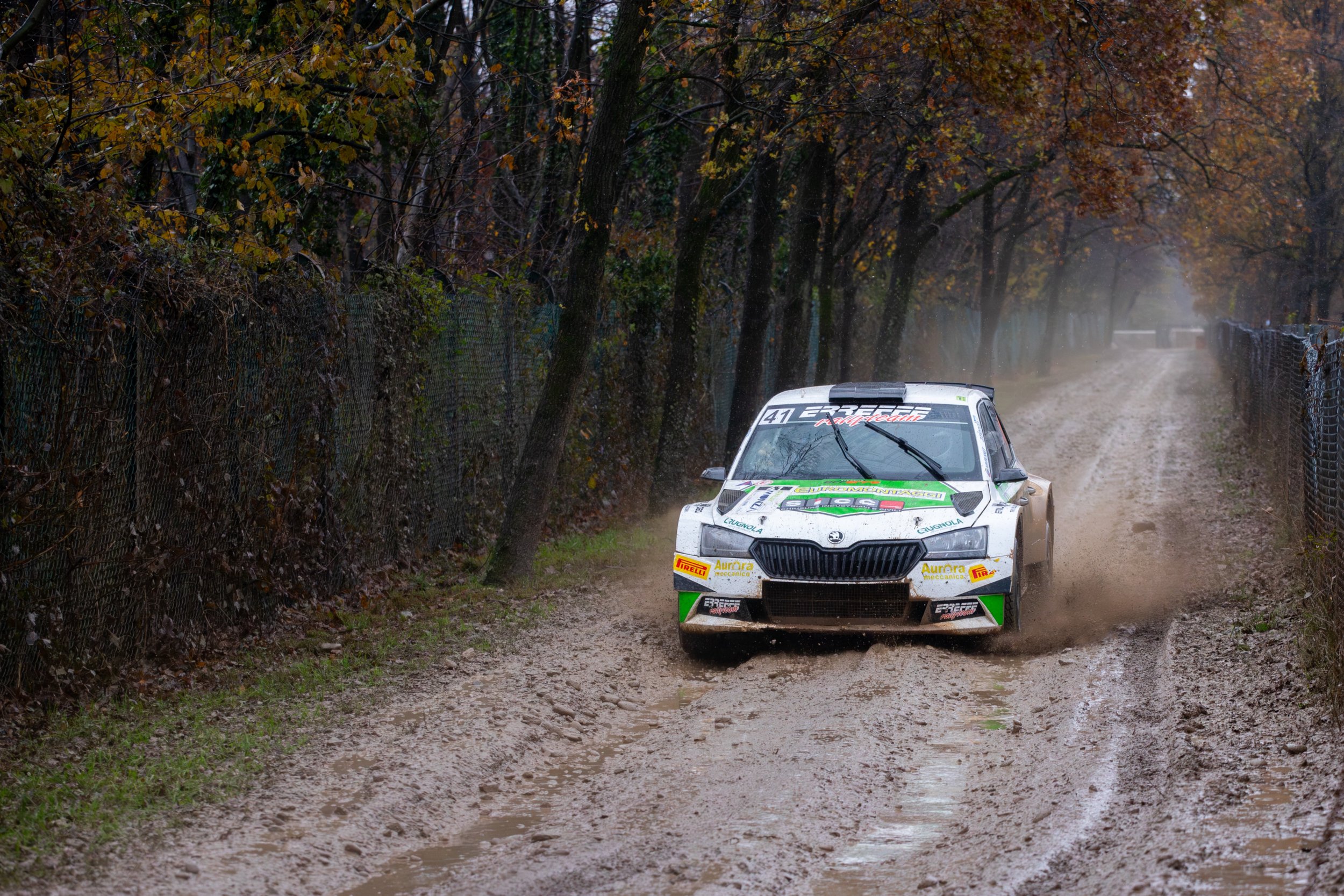 MONZA, ITALY #41 Scuderia Efferre Ssd Arl, Skoda Fabia R5 / Belumè Vittorio / Maggi Paolo