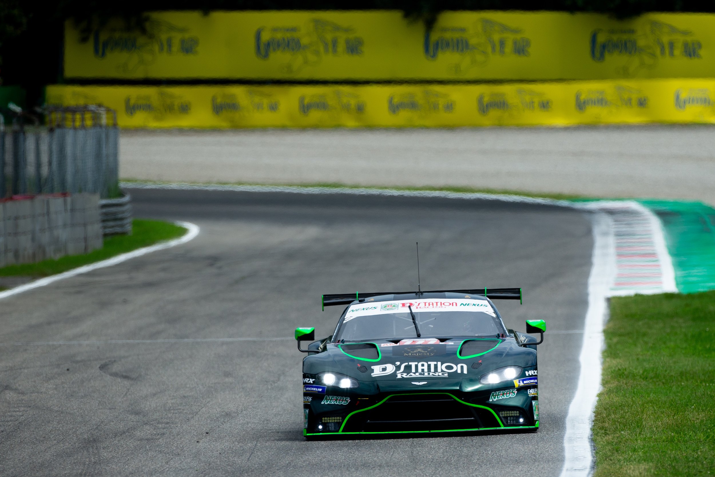MONZA, ITALY, #777 D'STATION RACING, Aston Martin Vantage AMR, Satoshi Hoshino (JPN) B Casper Stevenson (GBR) S Tomonobu Fujii (JPN)