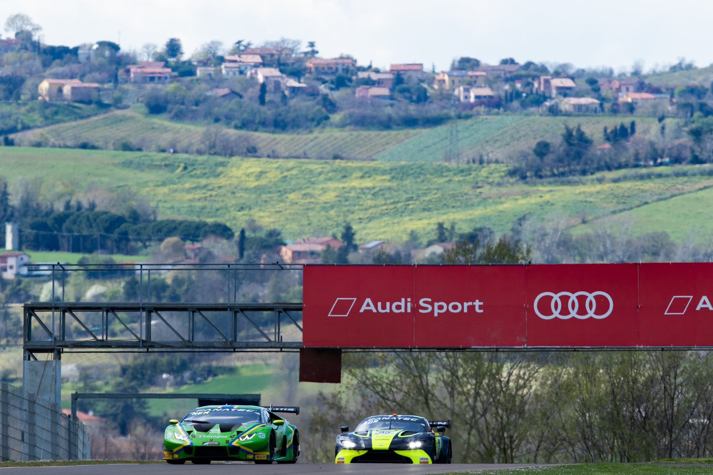 IMOLA, ITALY, #163, VSR / Lamborghini Huracan GT3 Evo / Marcus Paverud - Baptiste Moulin