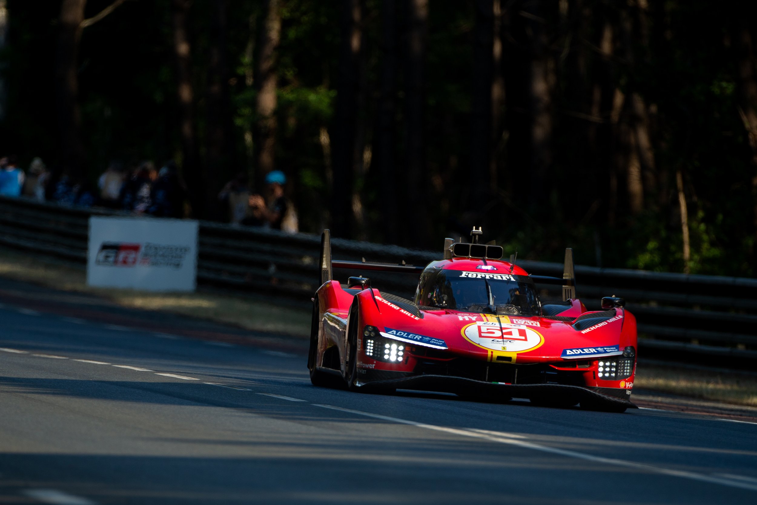 LE MANS, FRANCE #51 Ferrari AF Corse Ferrari 499P / Alessandro Pier Guidi / James Calado / Antonio Giovinazzi
