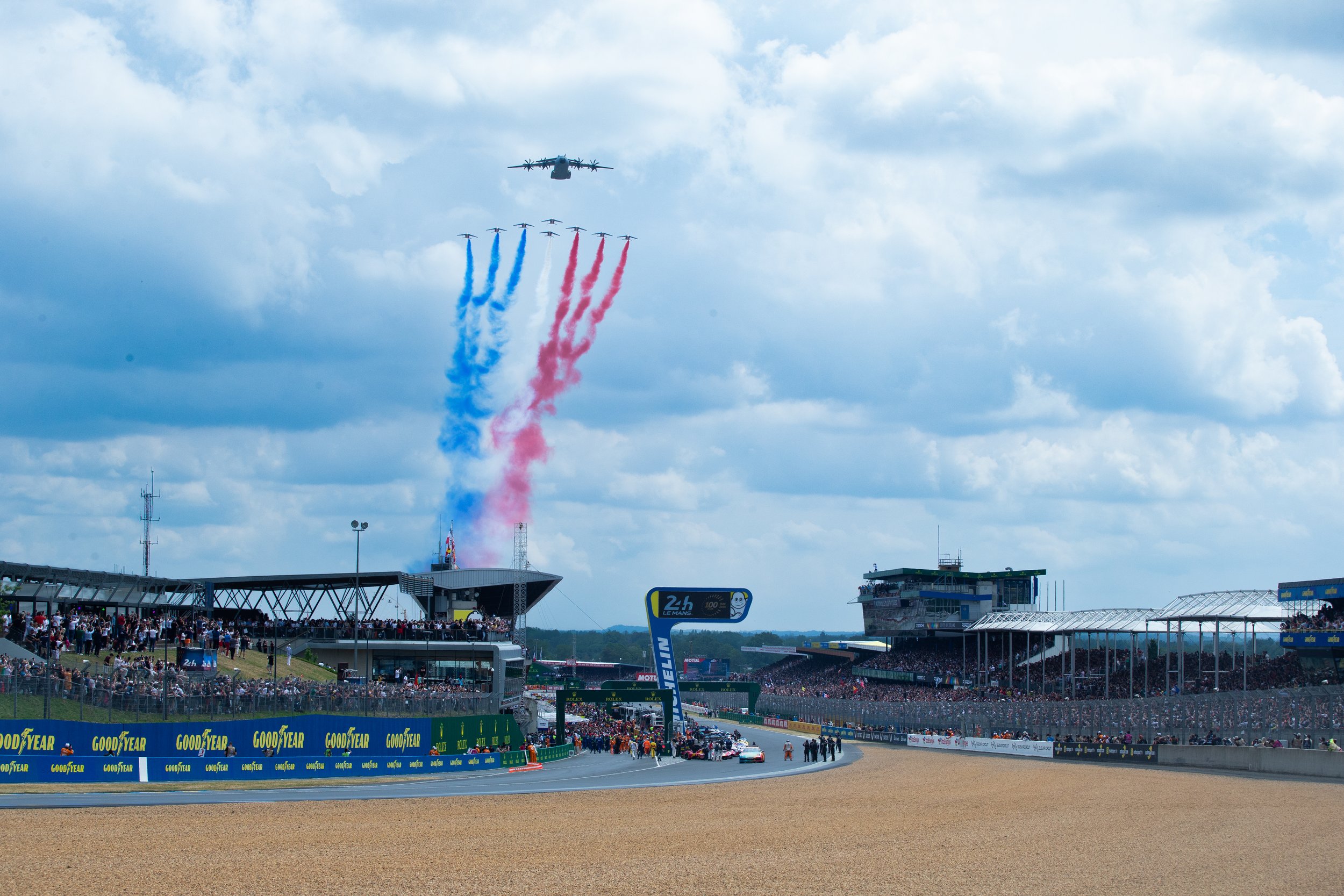 LE MANS, FRANCE - Starting Procedures