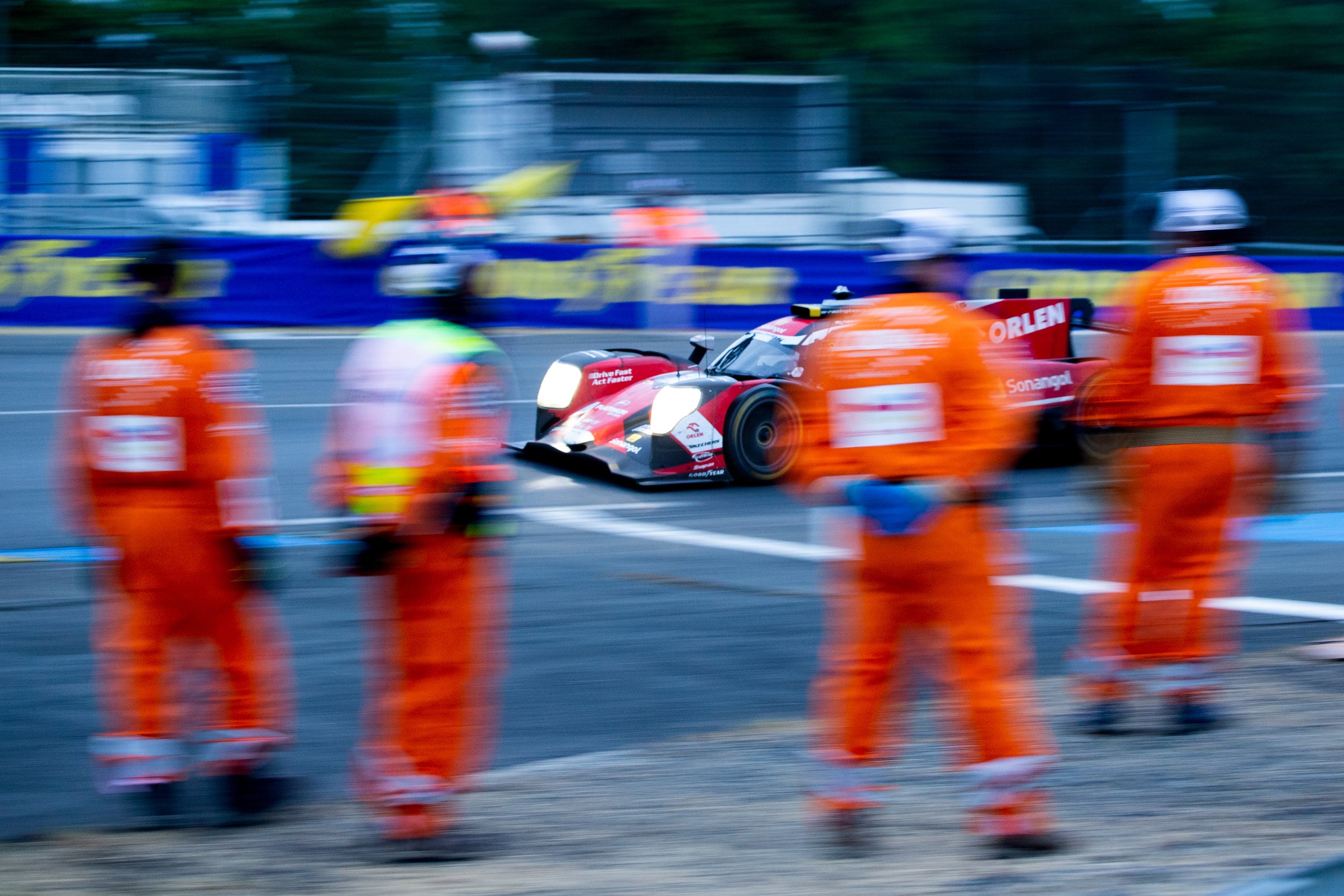 LE MANS, FRANCE - Team WRT Oreca 07 Gibson Rui Andrade / Robert Kubica / Louis Deletraz