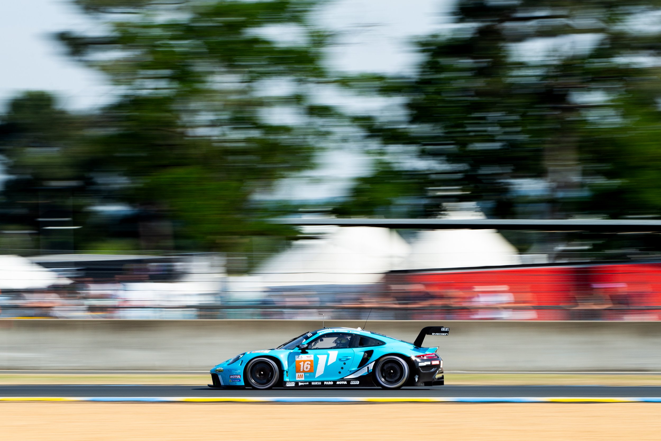 LE MANS, FRANCE #16 Proton Competition Porsche 911 RSR Ryan Hardwick / Zacharie Robichon / Jan Heylen