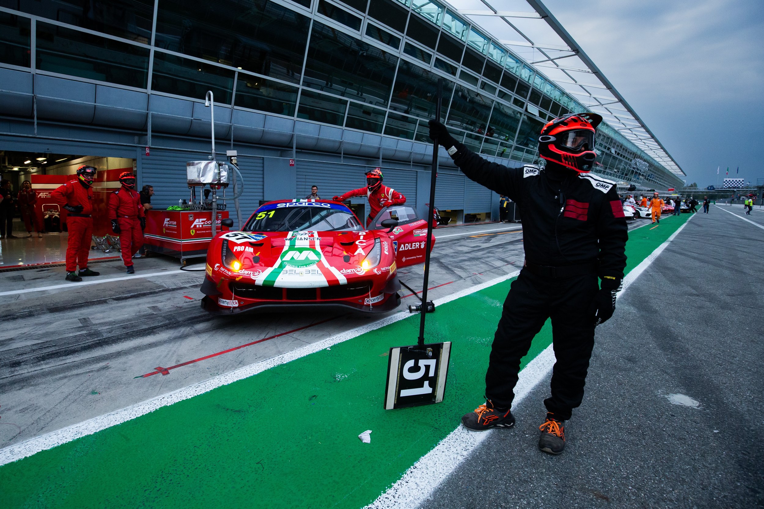 MONZA, ITALY #28 Team AF Corse, Ferrari 488 GT3 / Castro Jules / Nurmi Luka