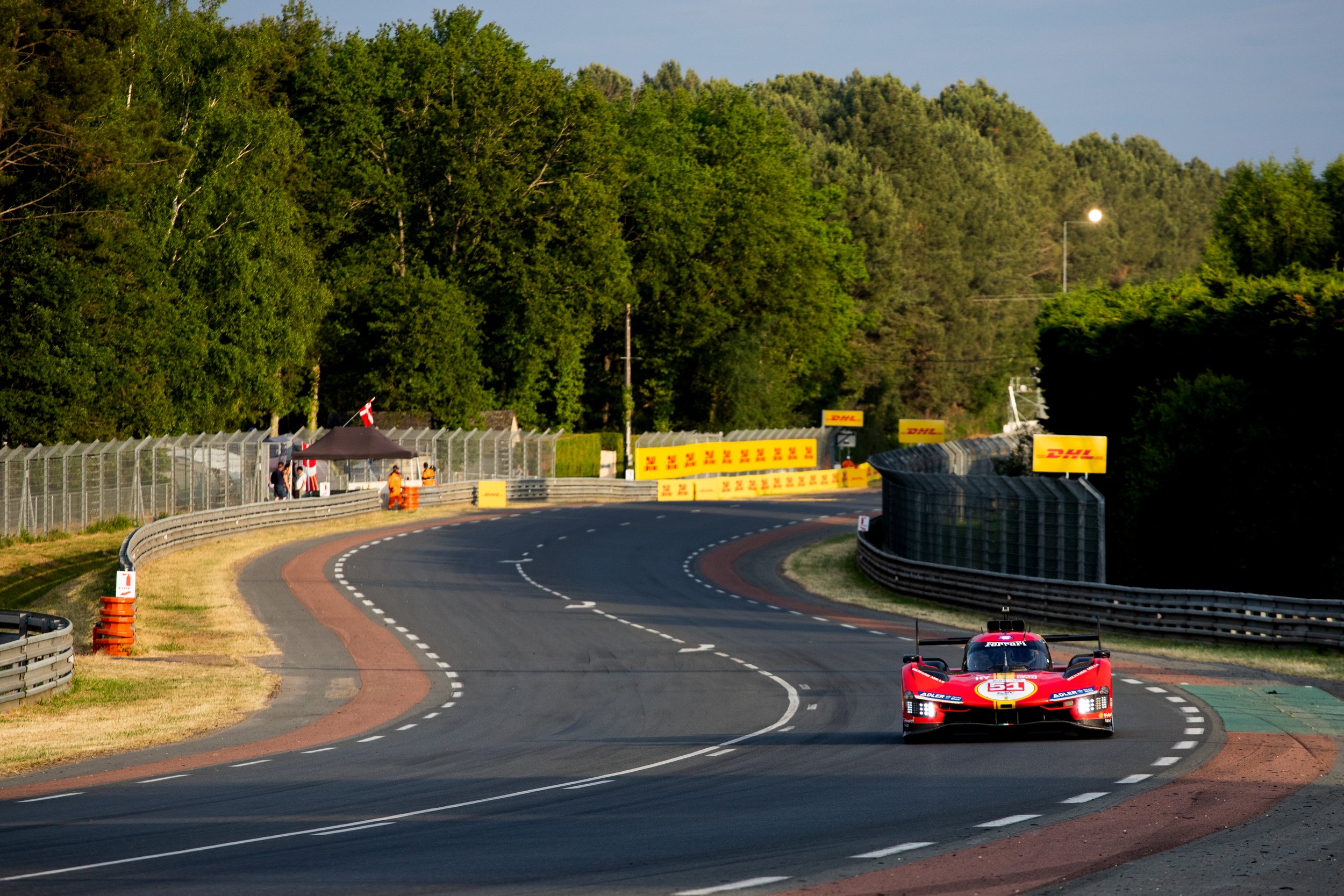 LE MANS, FRANCE #51 Ferrari AF Corse Ferrari 499P / Alessandro Pier Guidi / James Calado / Antonio Giovinazzi