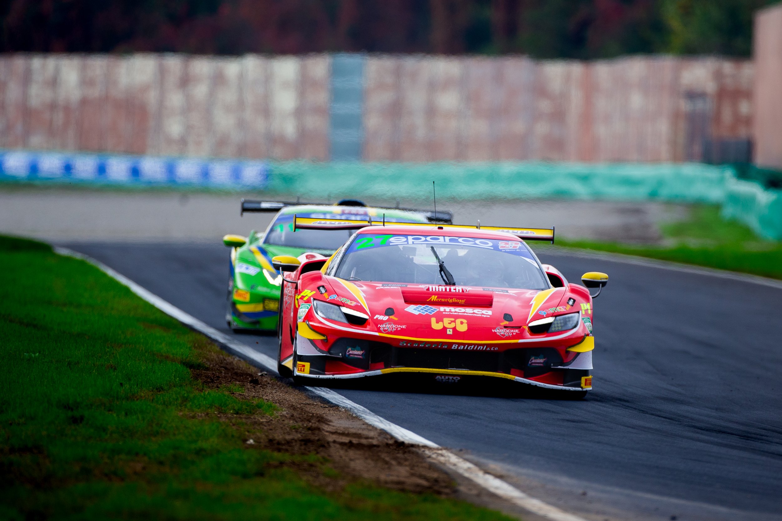 MONZA, ITALY, #27, SCUDERIA BALDINI / Ferrari 296 GT3 / Arthur Leclerc - Giancarlo Fisichella - Tommaso Mosca