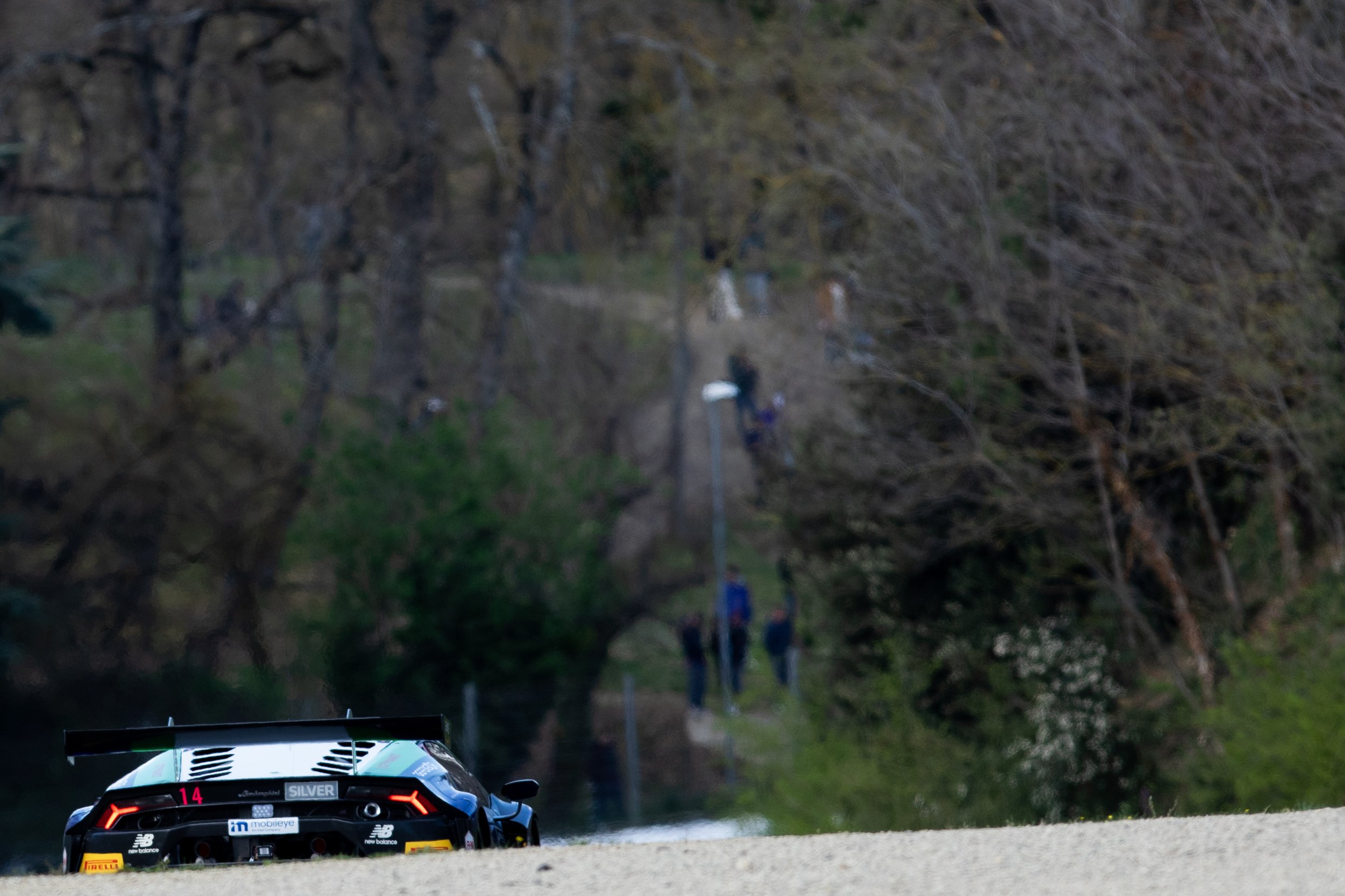 IMOLA, ITALY, #14, Emil Frey Racing / Lamborghini Huracan GT3 Evo / Stuart White - Tuomas Tujula