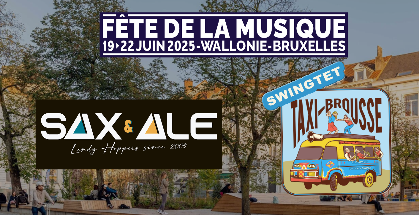 Lindy Hop at Place du Châtelain