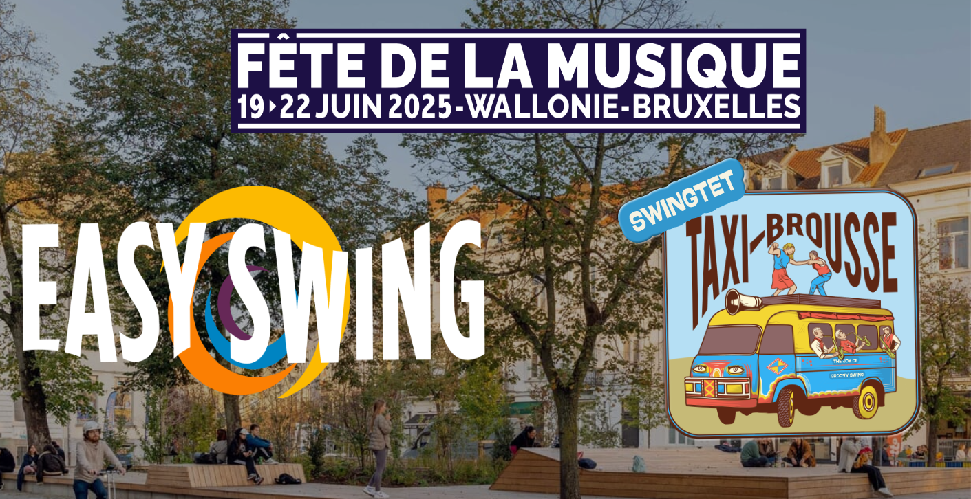 Lindy Hop at Place du Châtelain