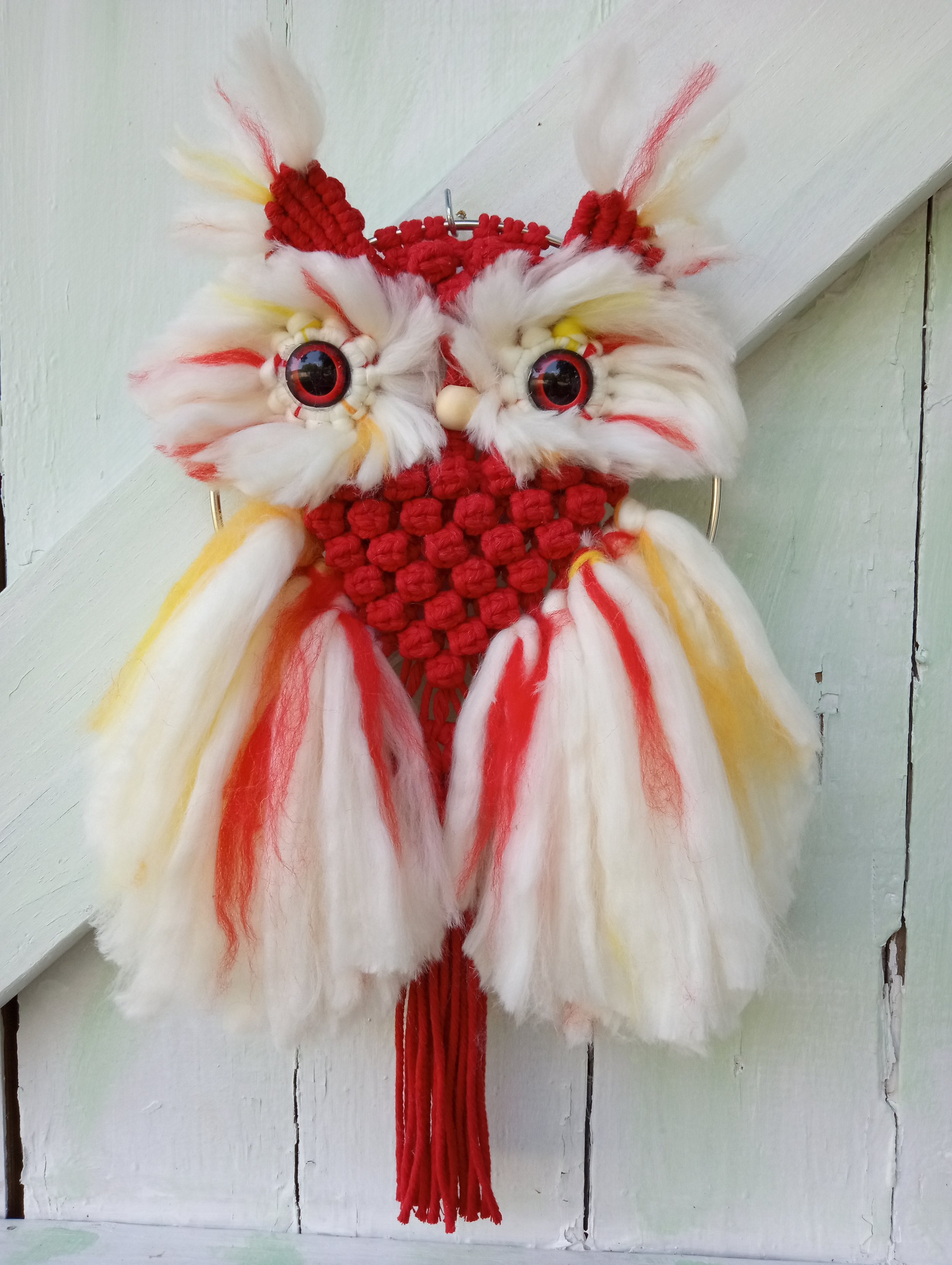 Small Macrame Owl
