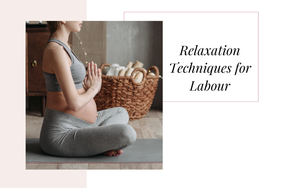 Minimalist line drawing of a pregnant woman kneeling, holding her belly.